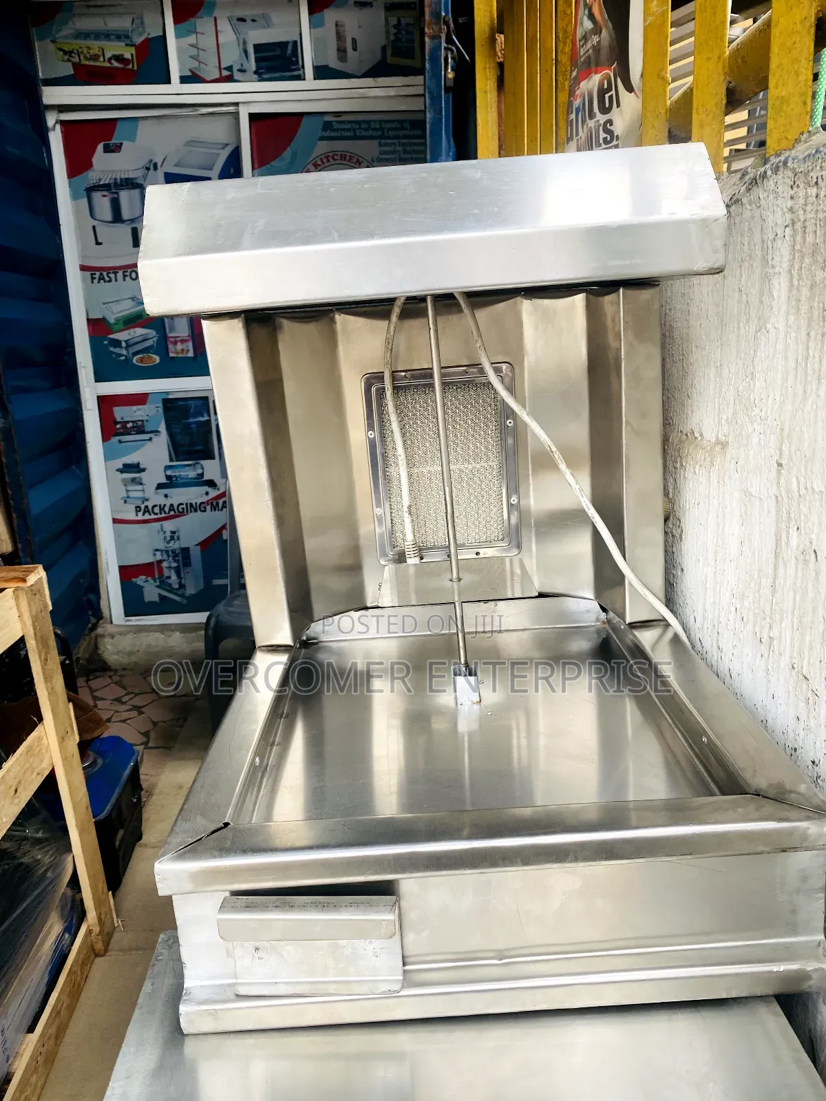1 Burner Sharwama Machine