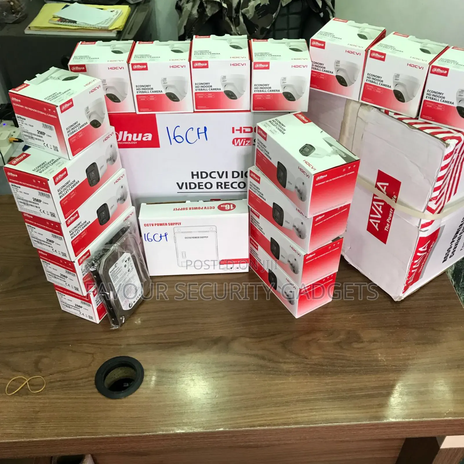 16 Channel Complete Kit With 300m Cable