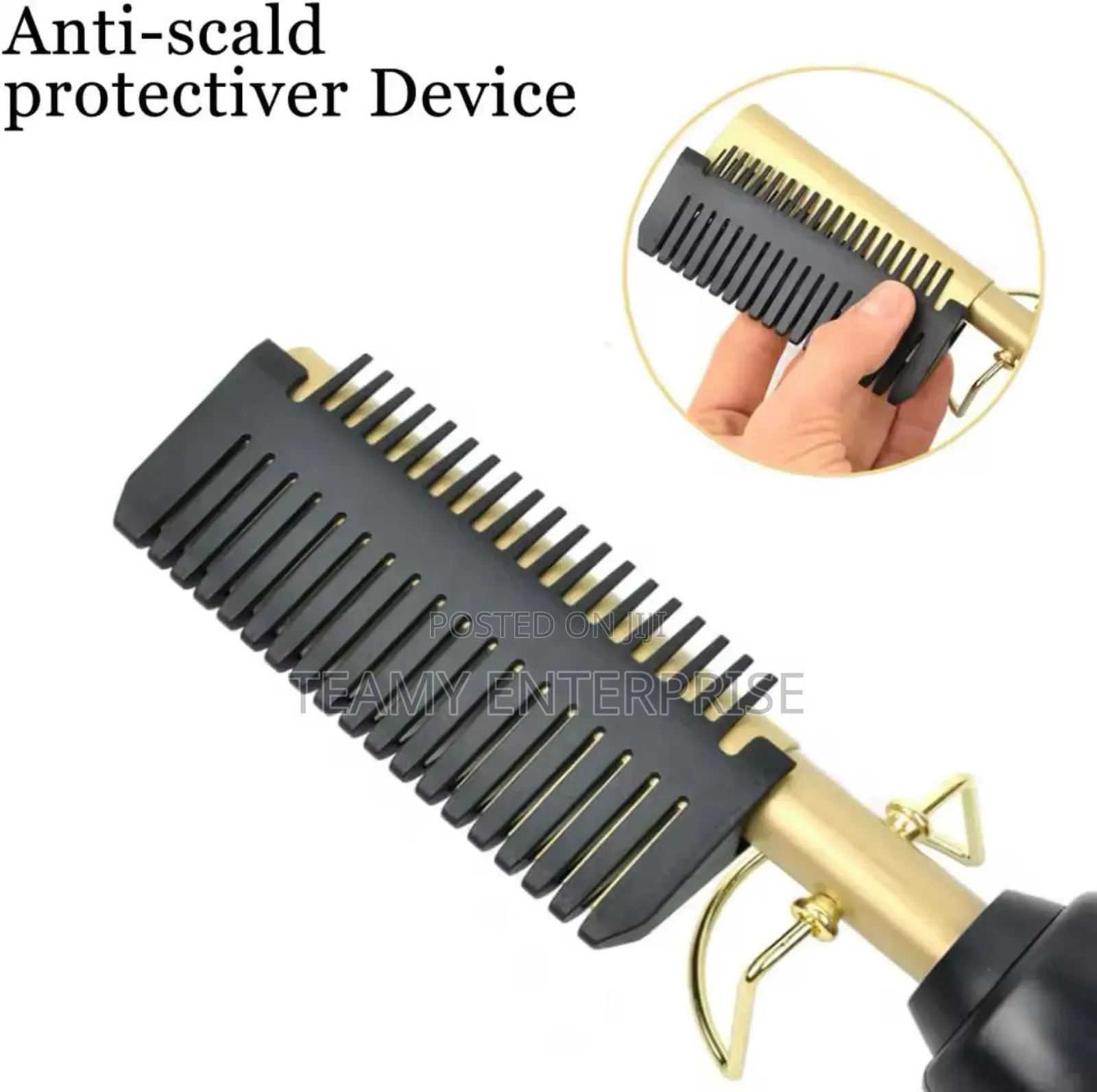 Gold Tooth Hot Comb - Hair Straightener