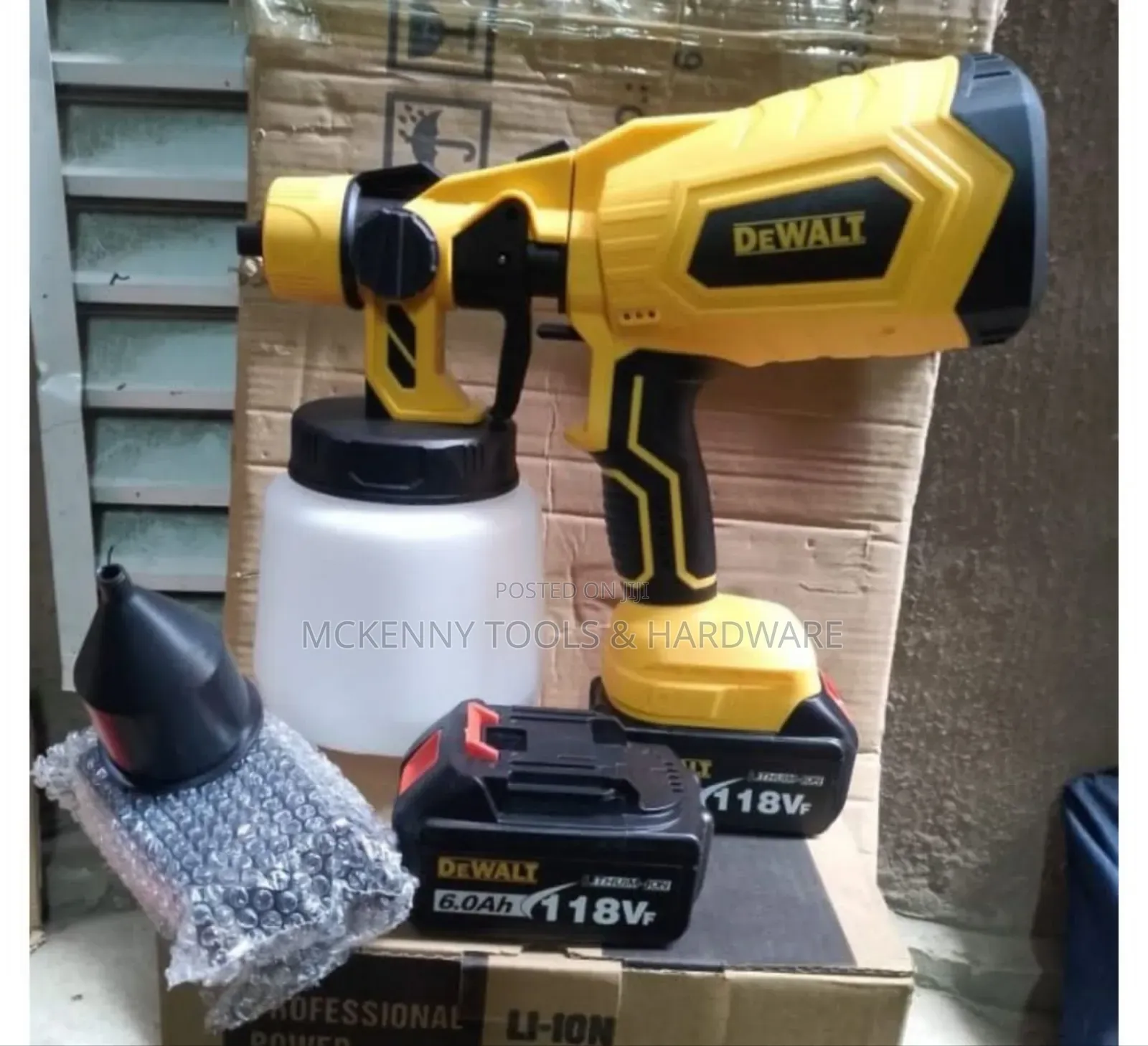 Dewalt Cordless Electric Paint Spray Gun 118v