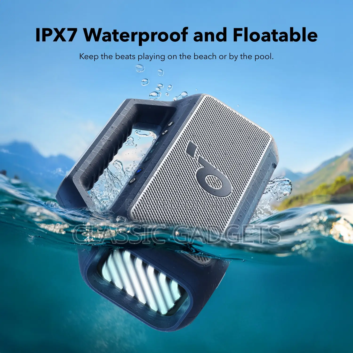 Soundcore Boom 2 Portable Bluetooth Waterproof Speaker