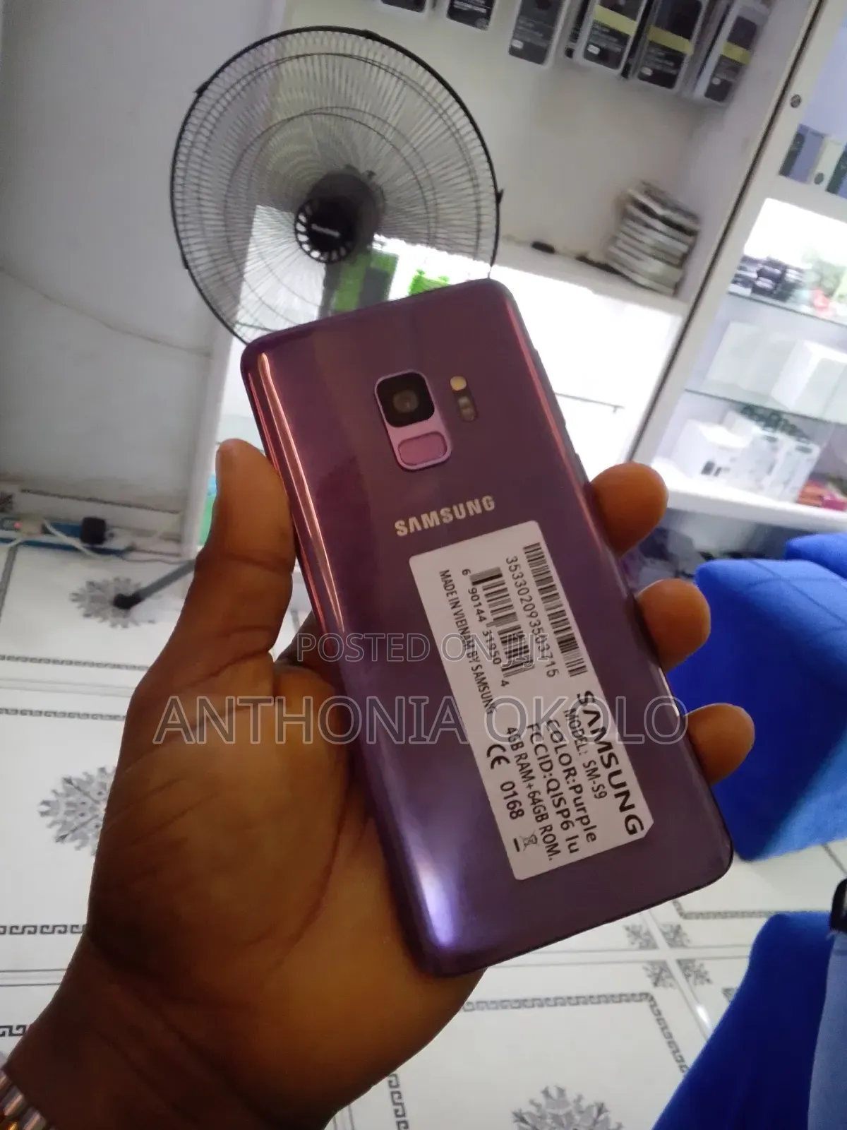 New Samsung Galaxy S9 64 GB Purple