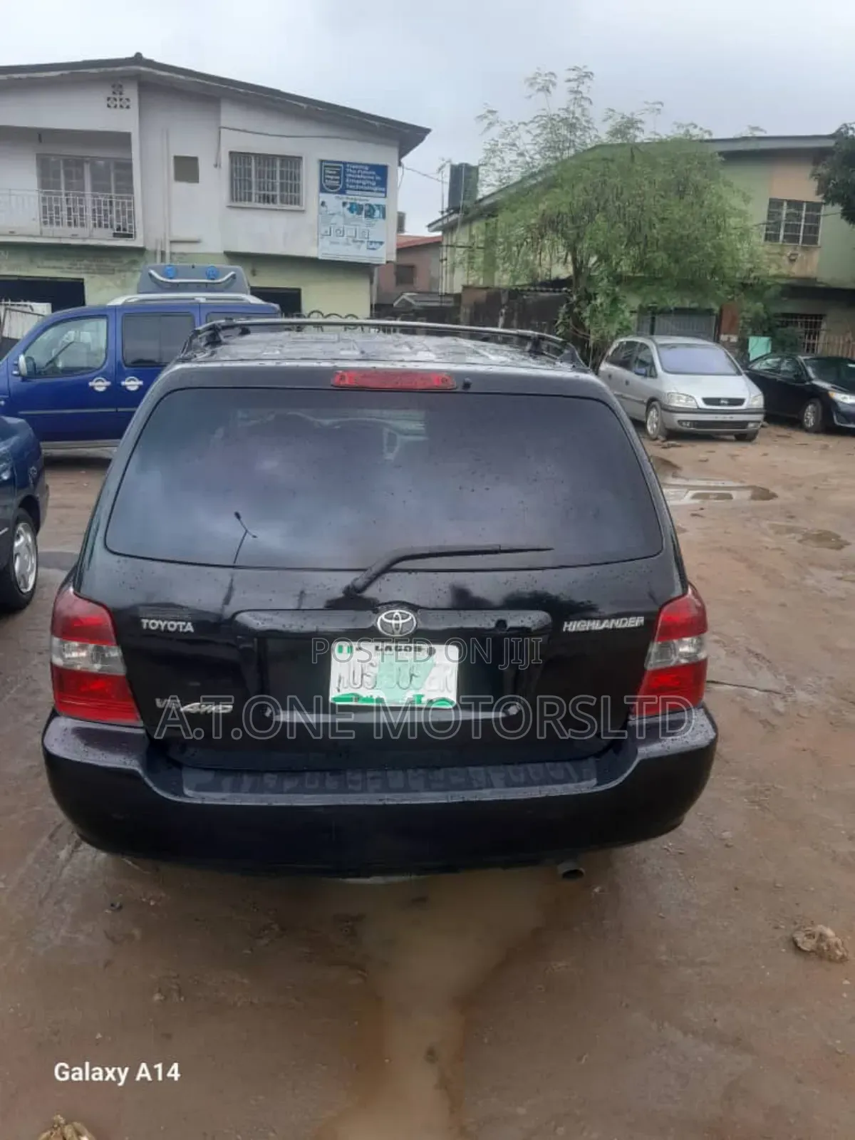 Toyota Highlander V6 2006 Black