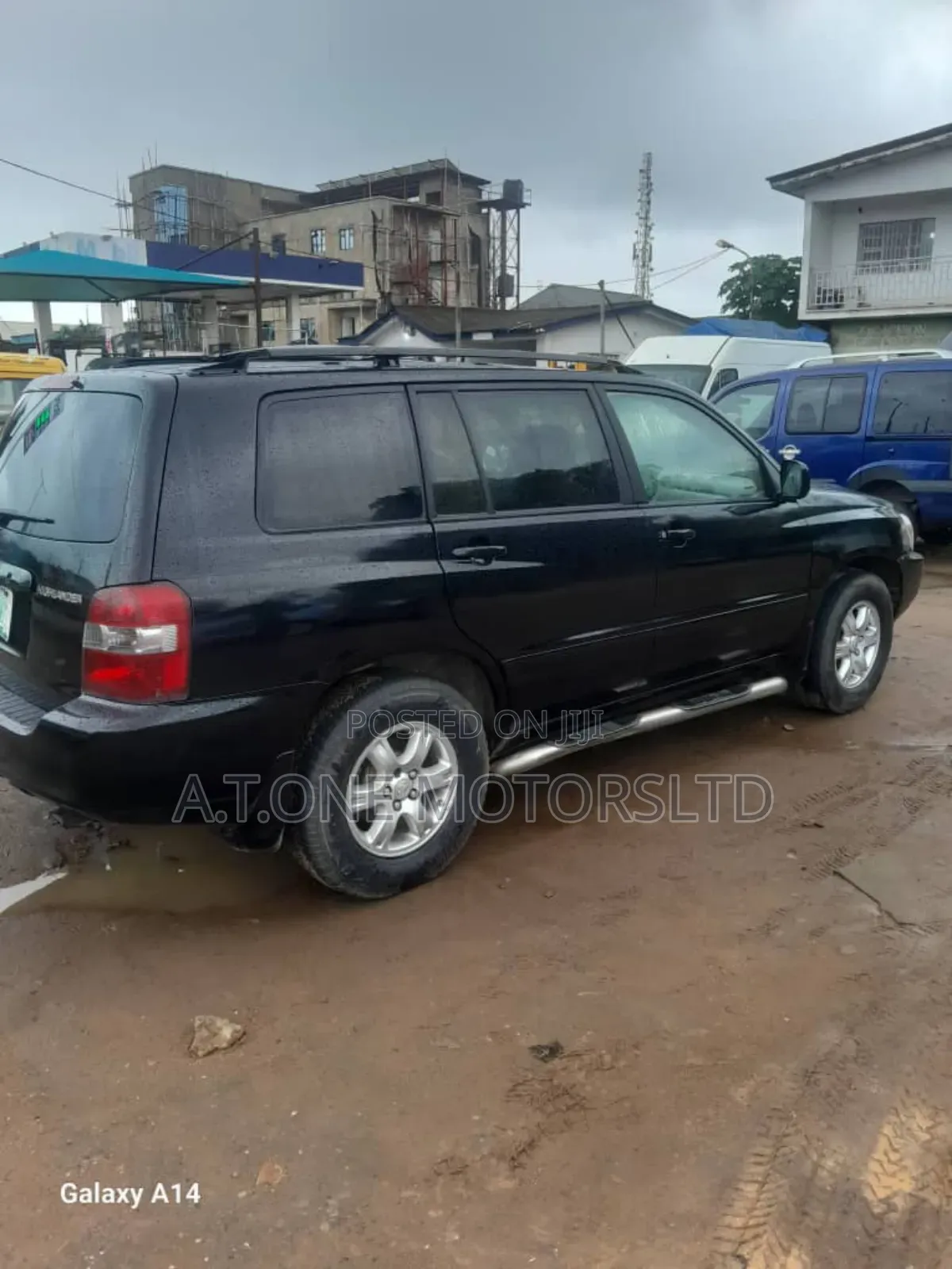 Toyota Highlander V6 2006 Black