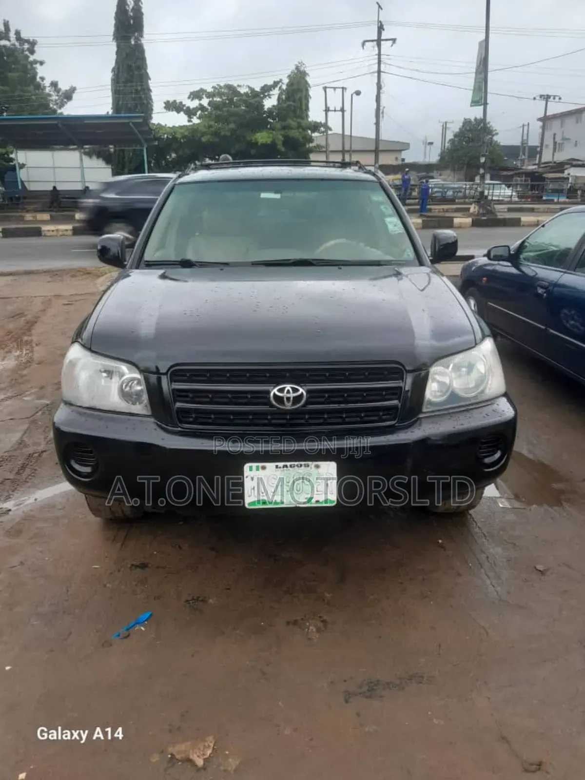 Toyota Highlander V6 2006 Black