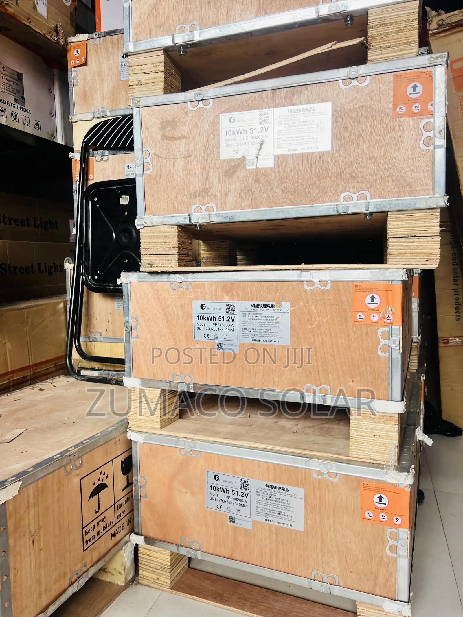 10kwh Felicity Lithium Battery 51.2v