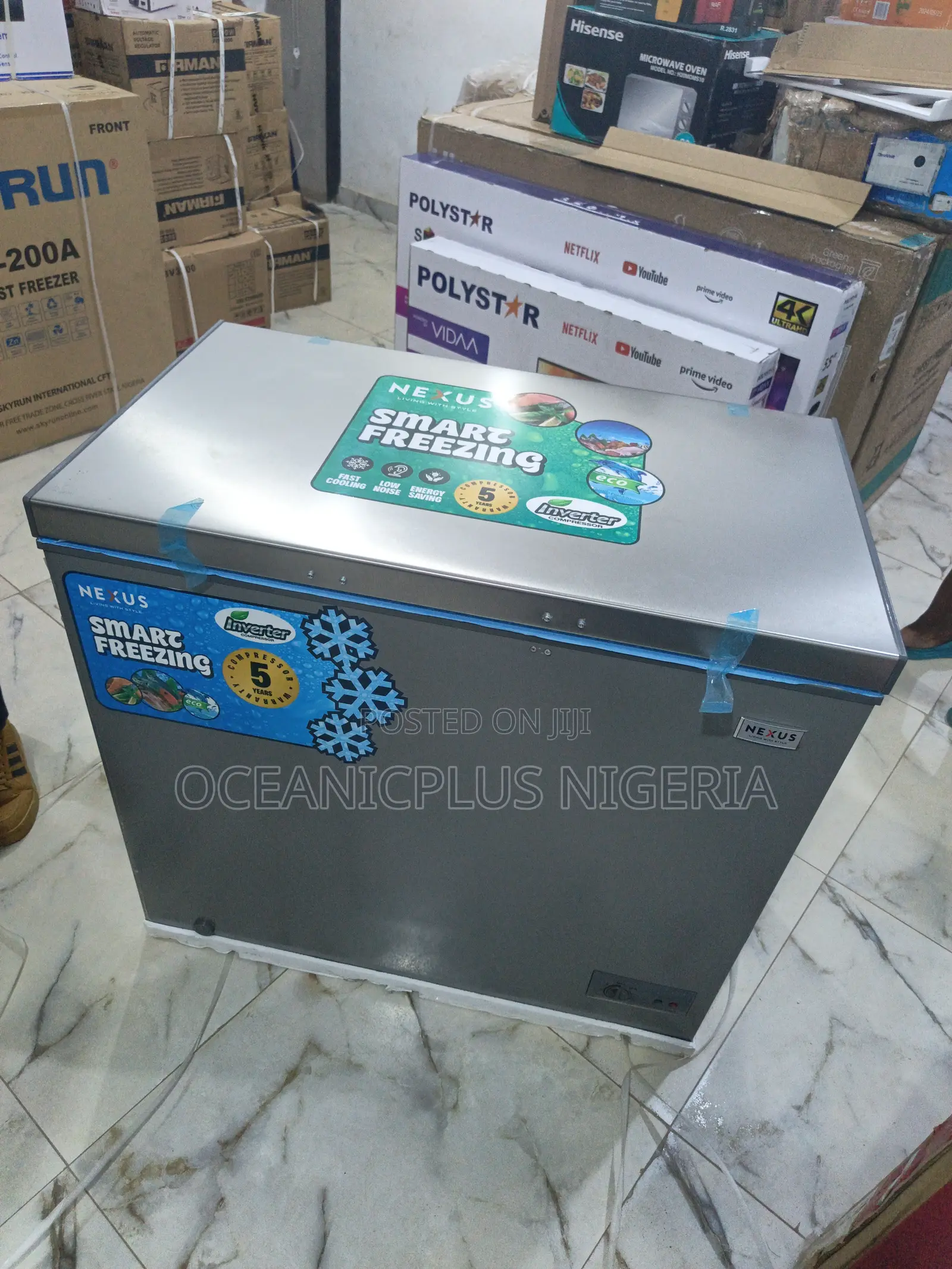 High Class Nexus (Inverter) Nx-265 Chest Freezer - Classic
