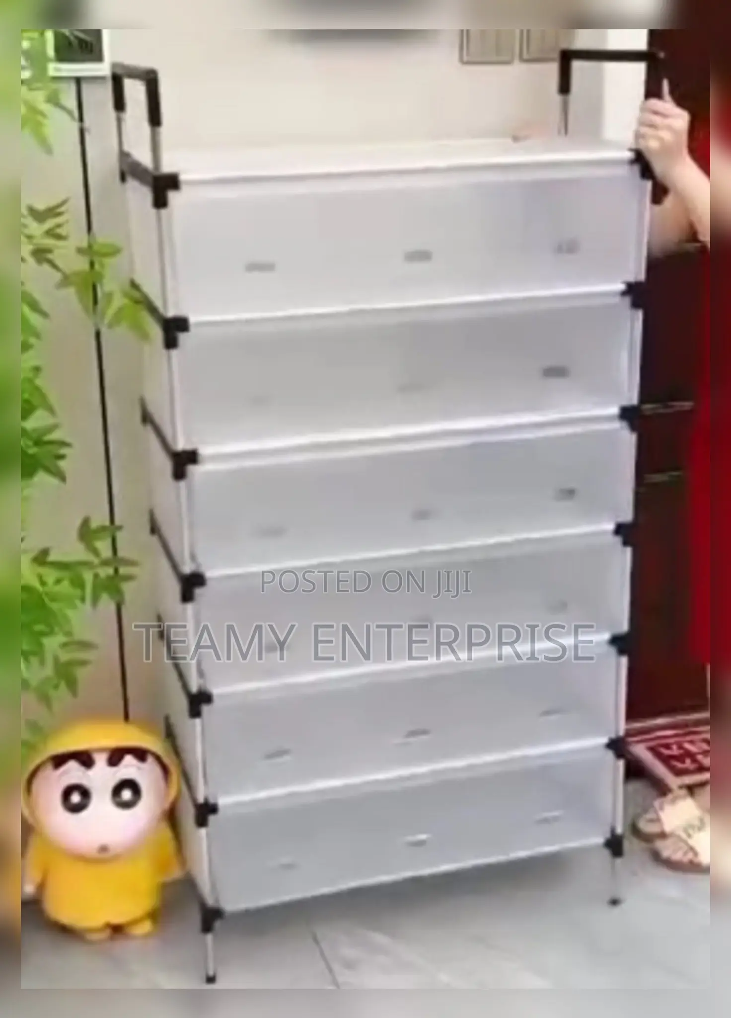 7 Layers Shoe Rack - Steps Dustproof Footwear Organizers