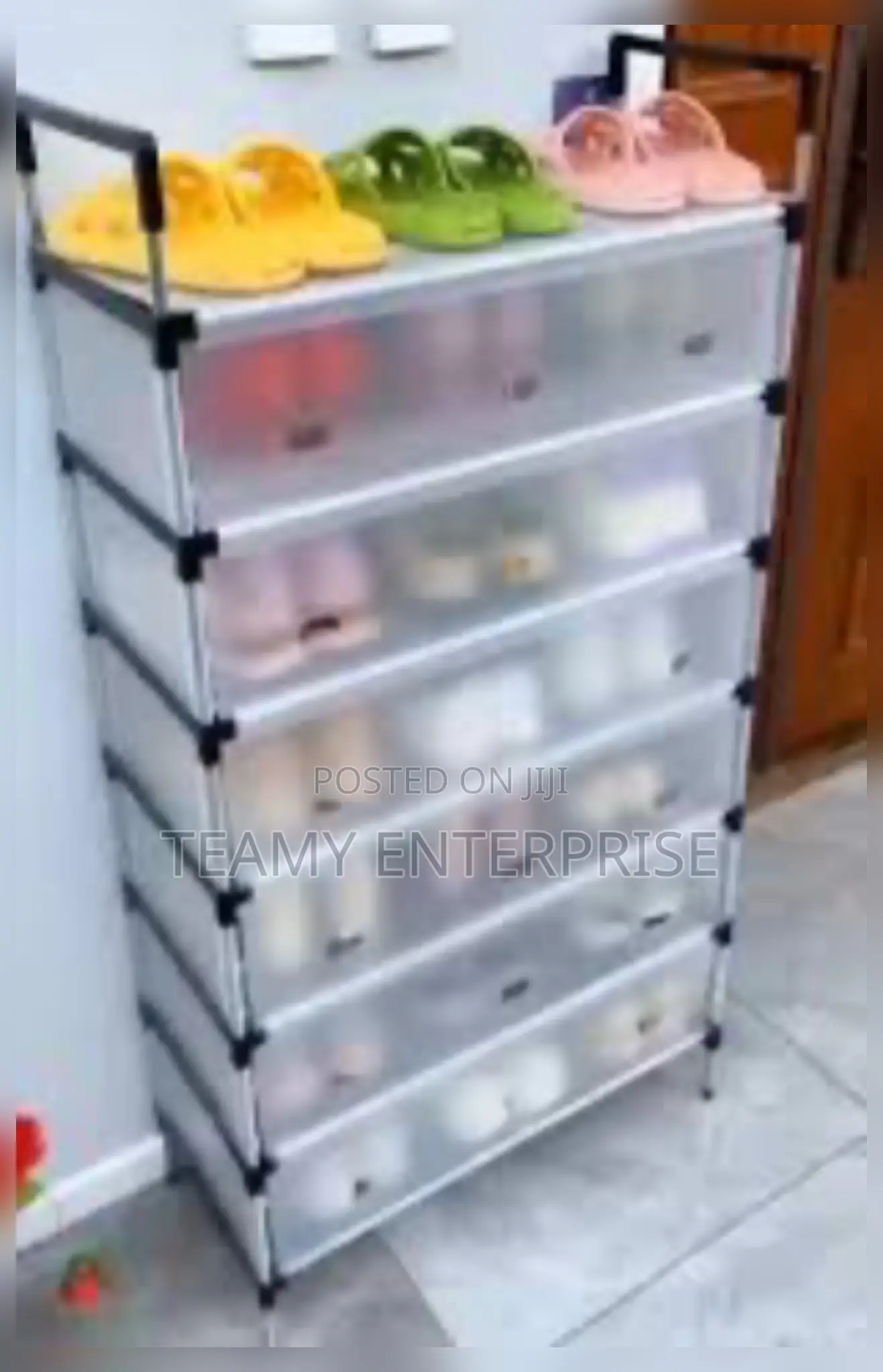 7 Layers Shoe Rack - Steps Dustproof Footwear Organizers