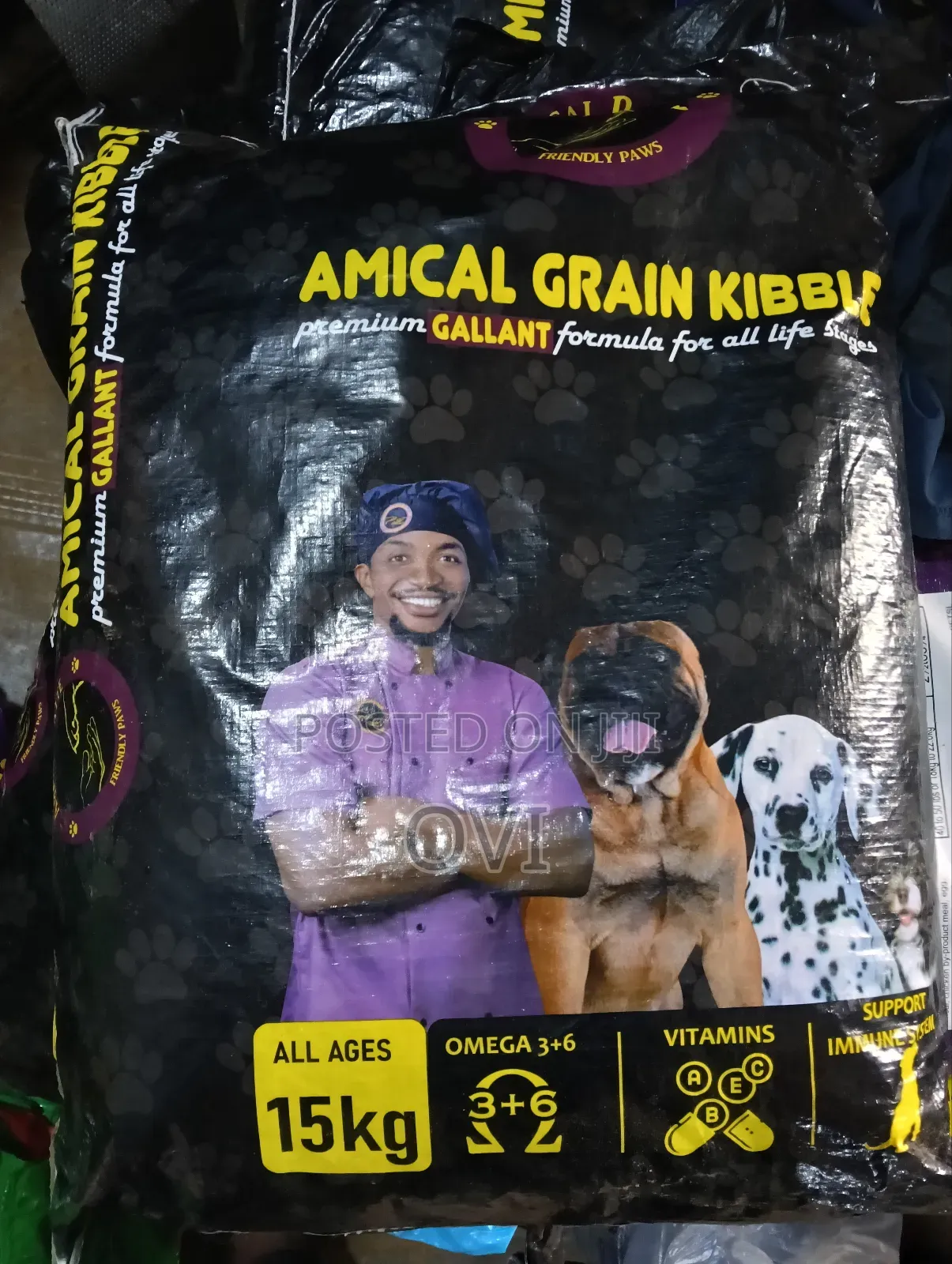 Amical Grain Kibble for Dog-15kg
