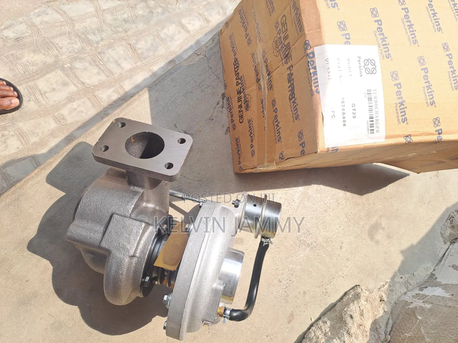 Turbocharger for Perkins 60kva Generator