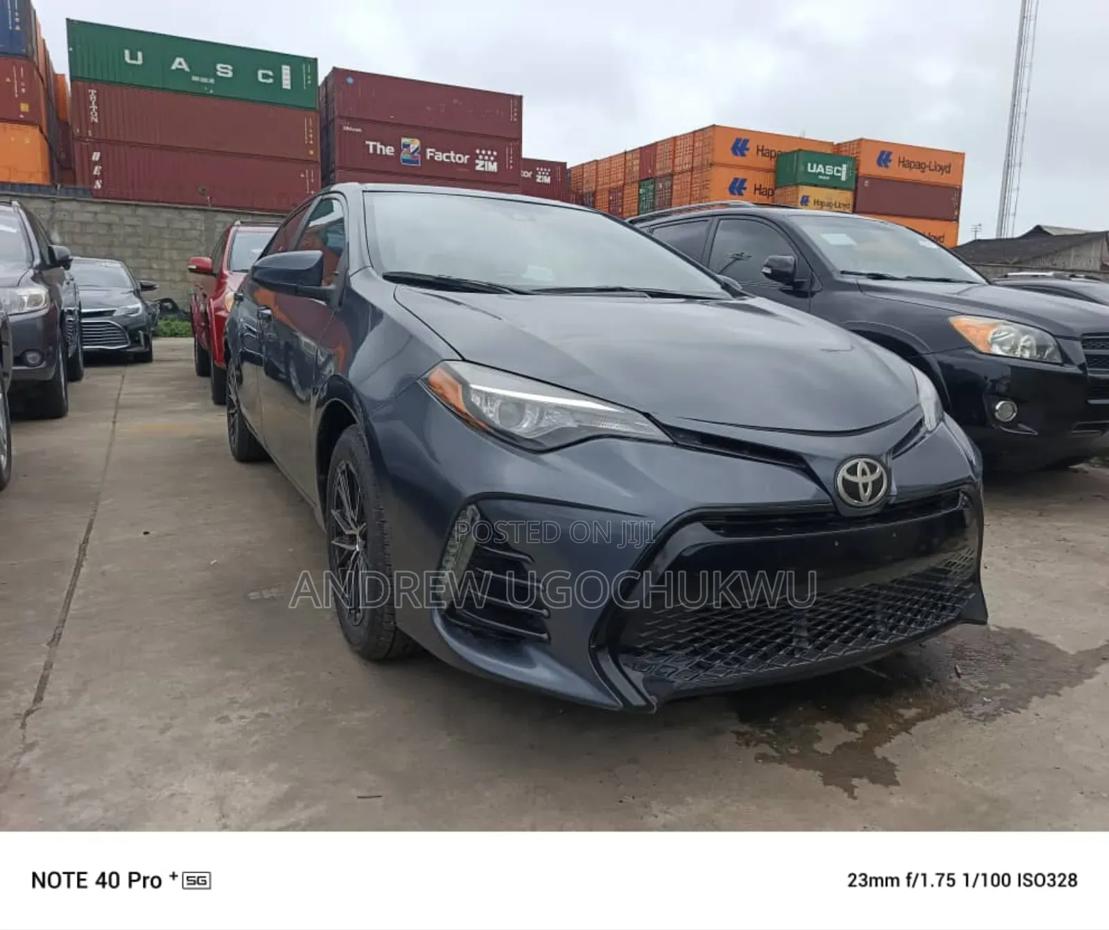Toyota Corolla 2017 Blue