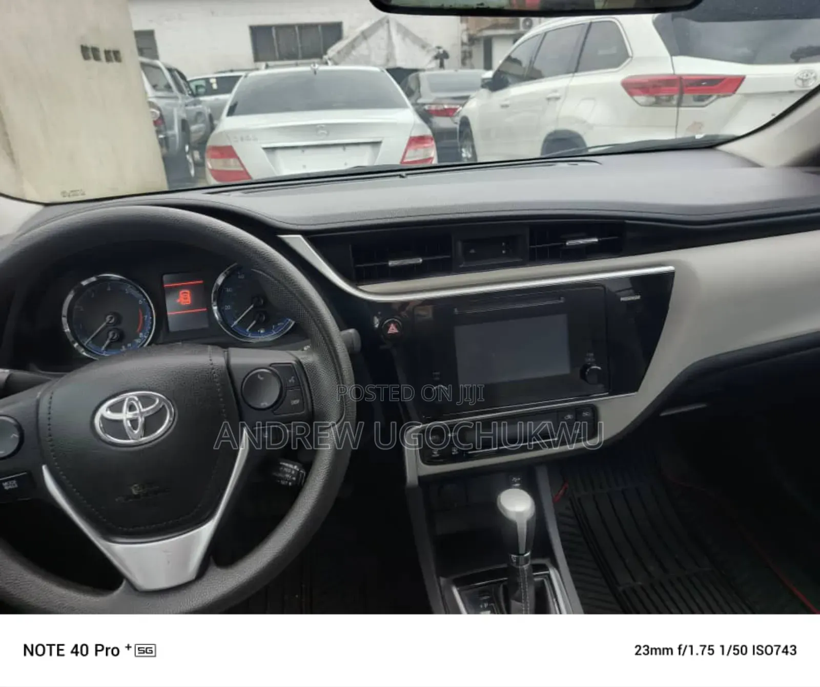 Toyota Corolla 2017 Blue