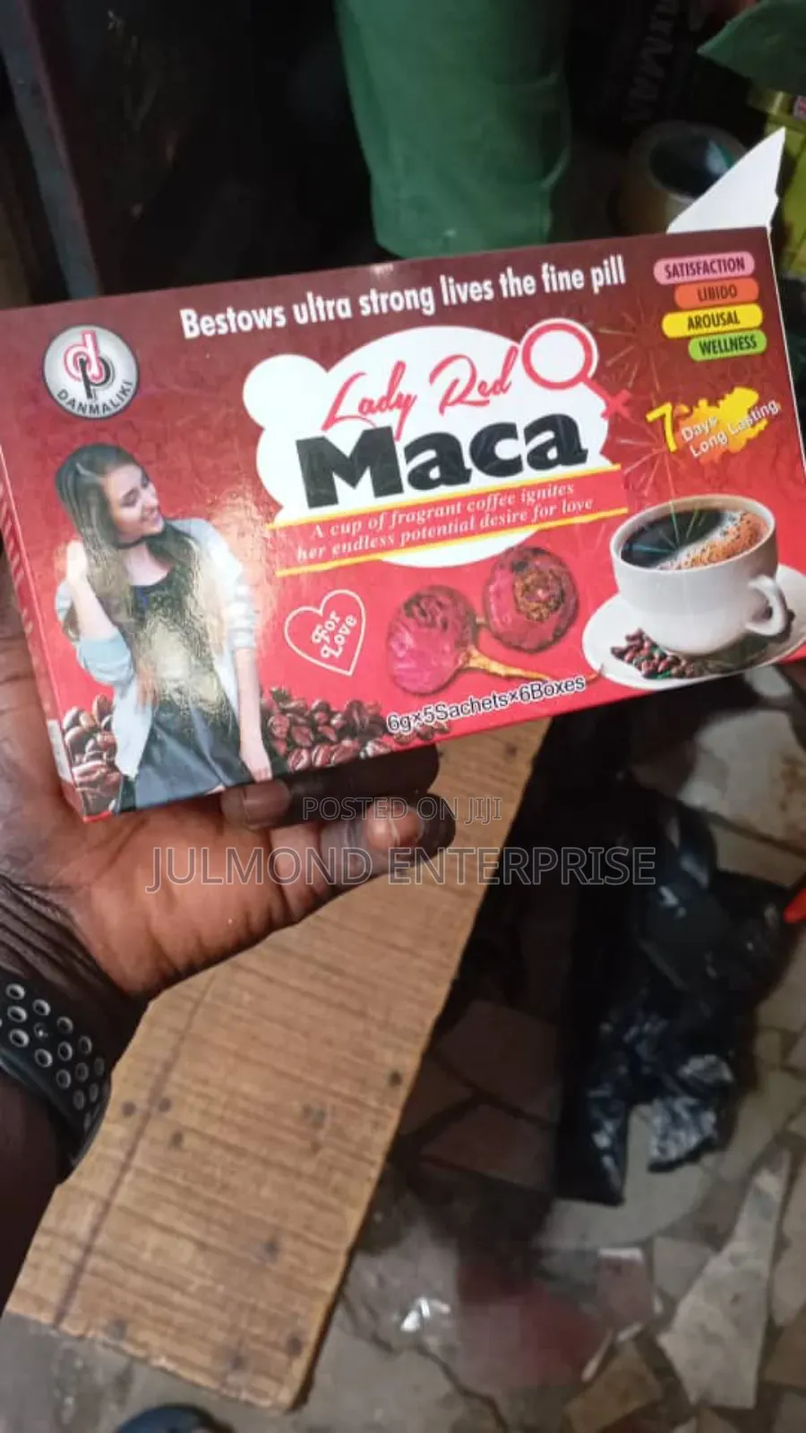 Lady Red Maca Coffee (30 Sachets)