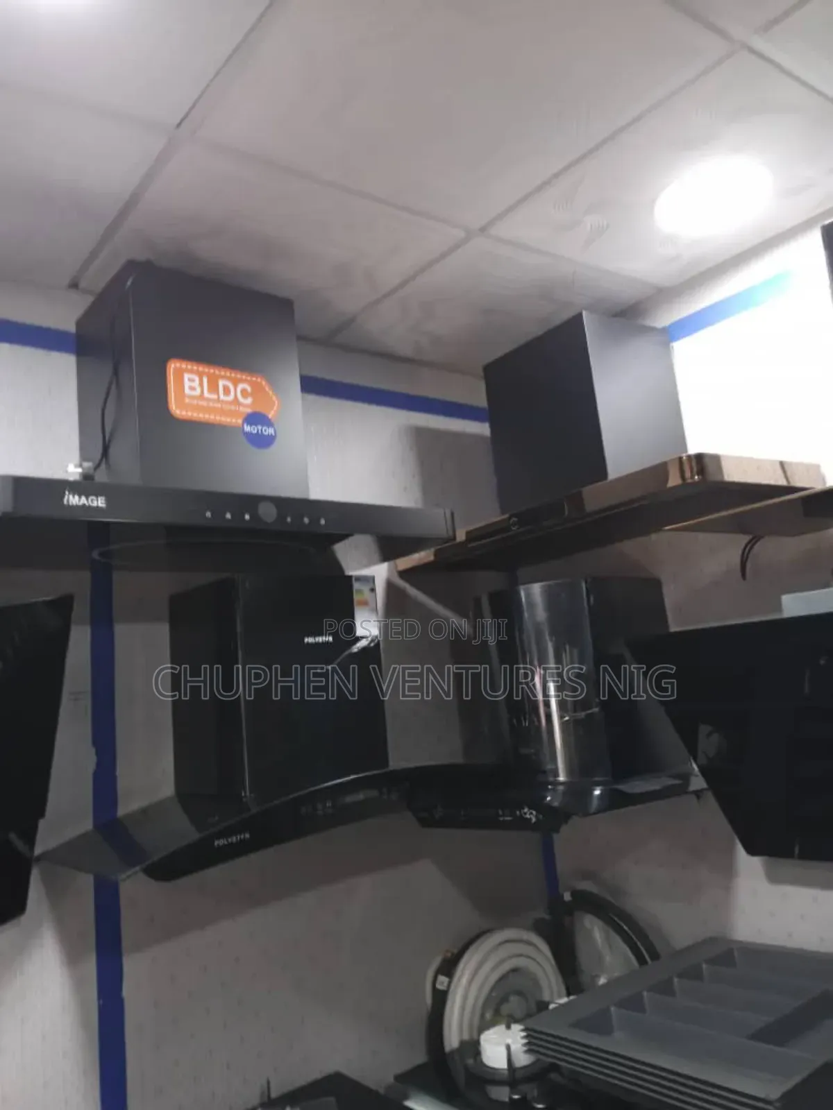 Kitchen Heat/Smoke Extractor Hood