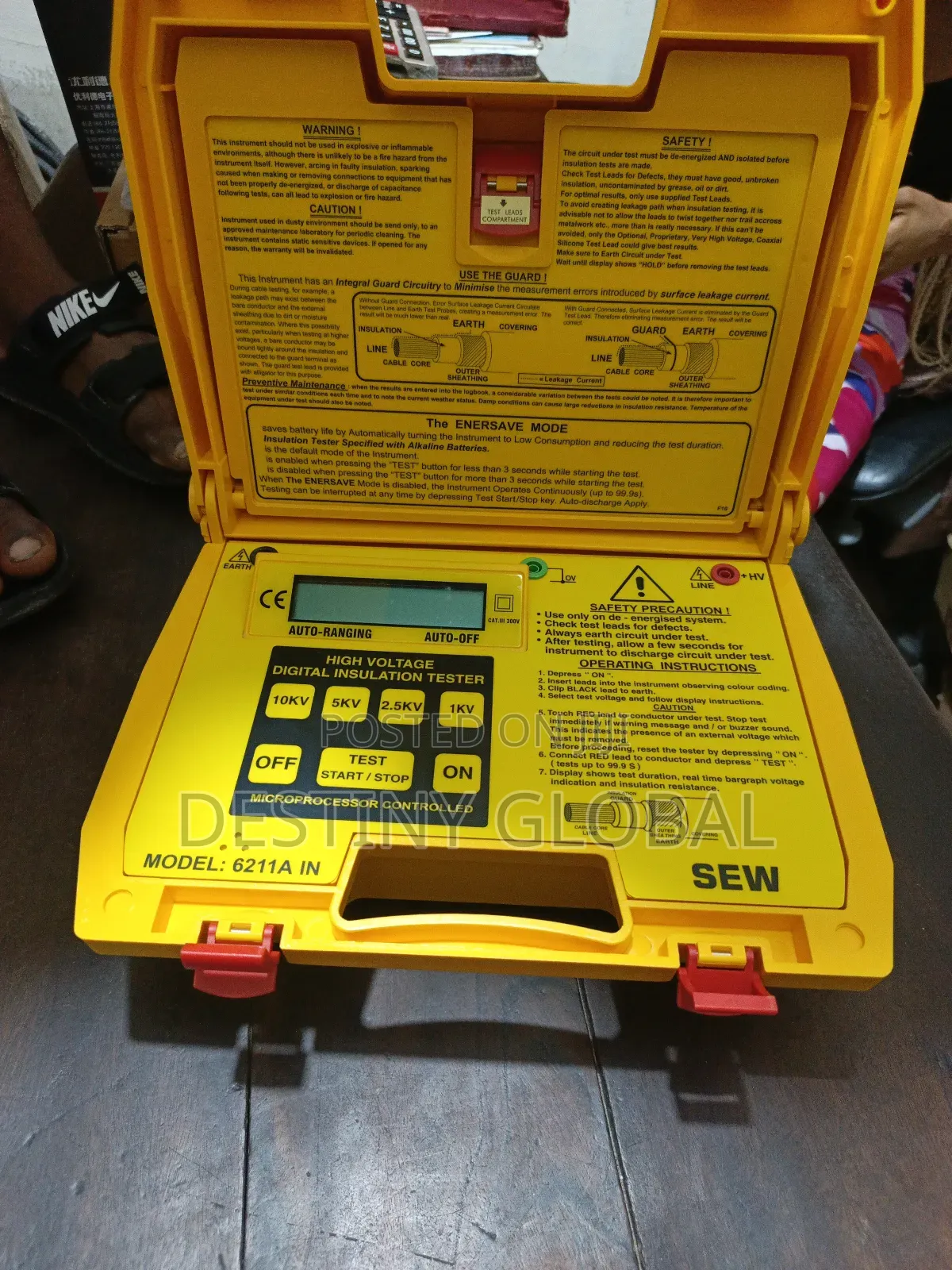 Voltage Digital Insulation Tester =Sew 10kv