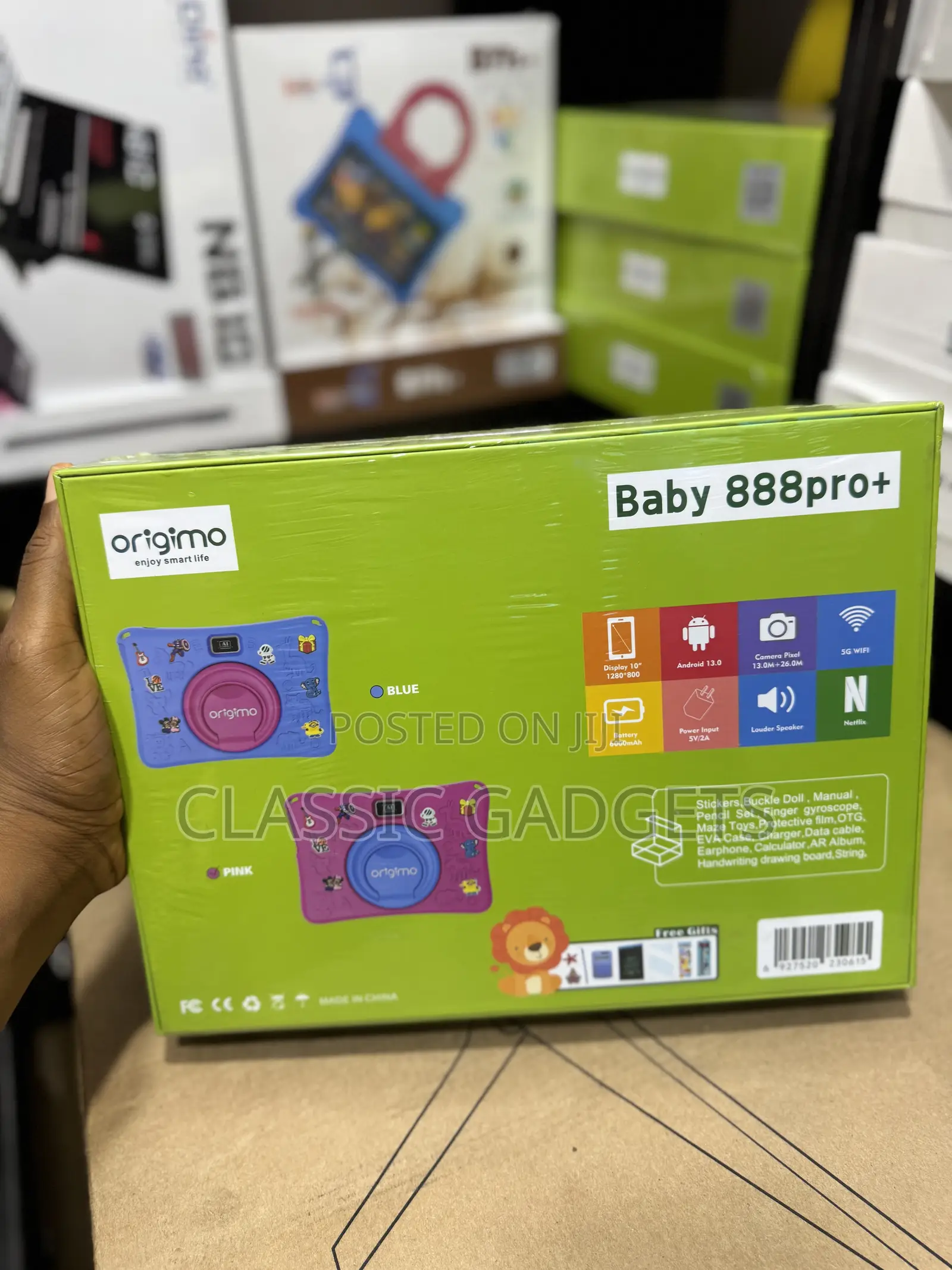 New Origimo Baby 888 Pro Plus 512 GB Pink