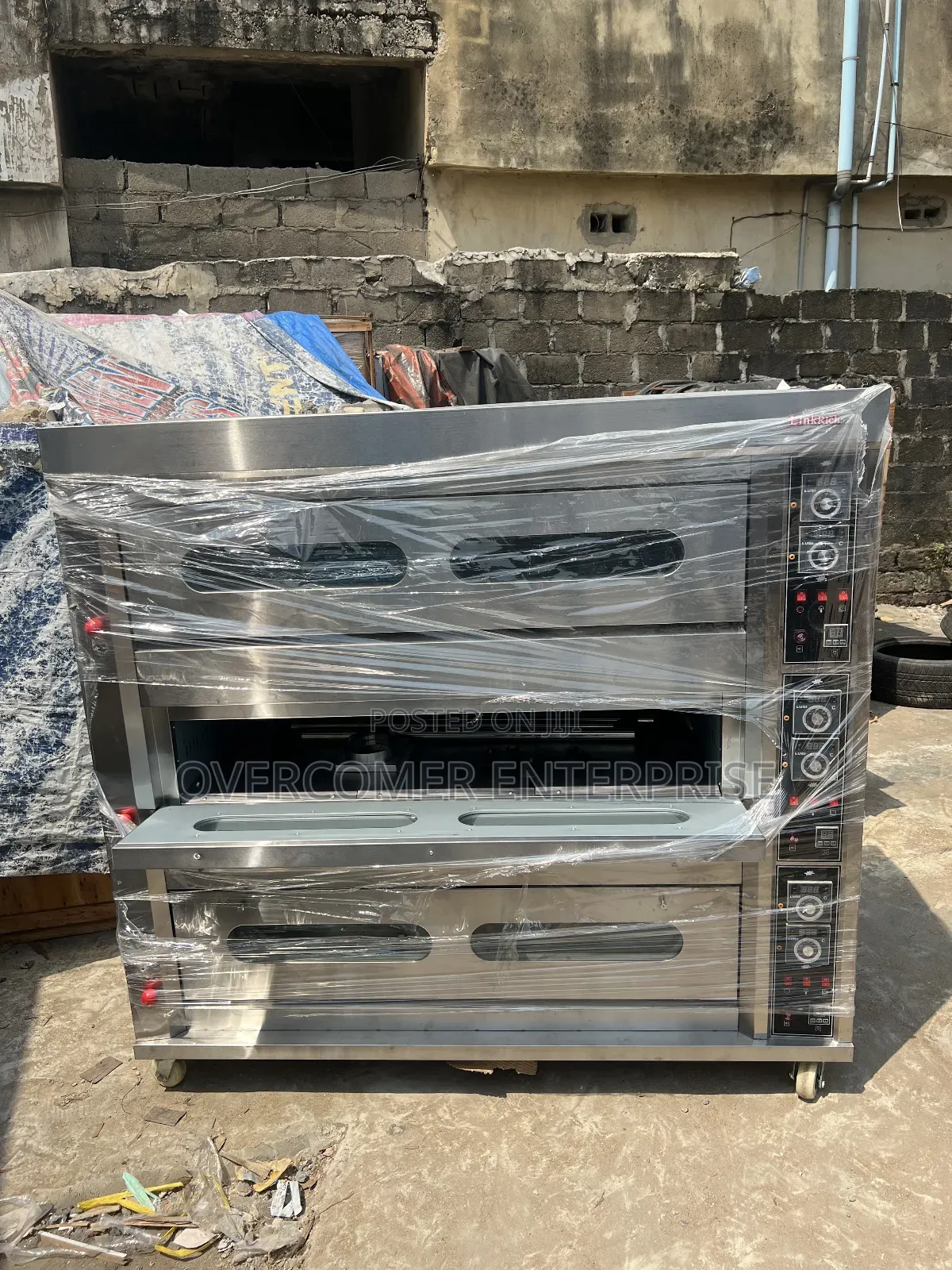 Industrial 9 Trays Deck Oven
