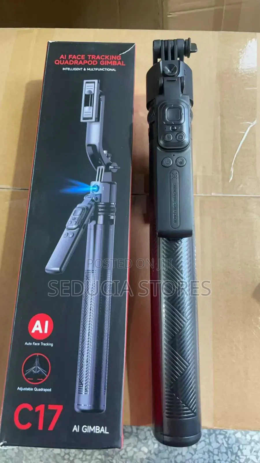 C17 Auto Face Tracker Ai Selfie Stick