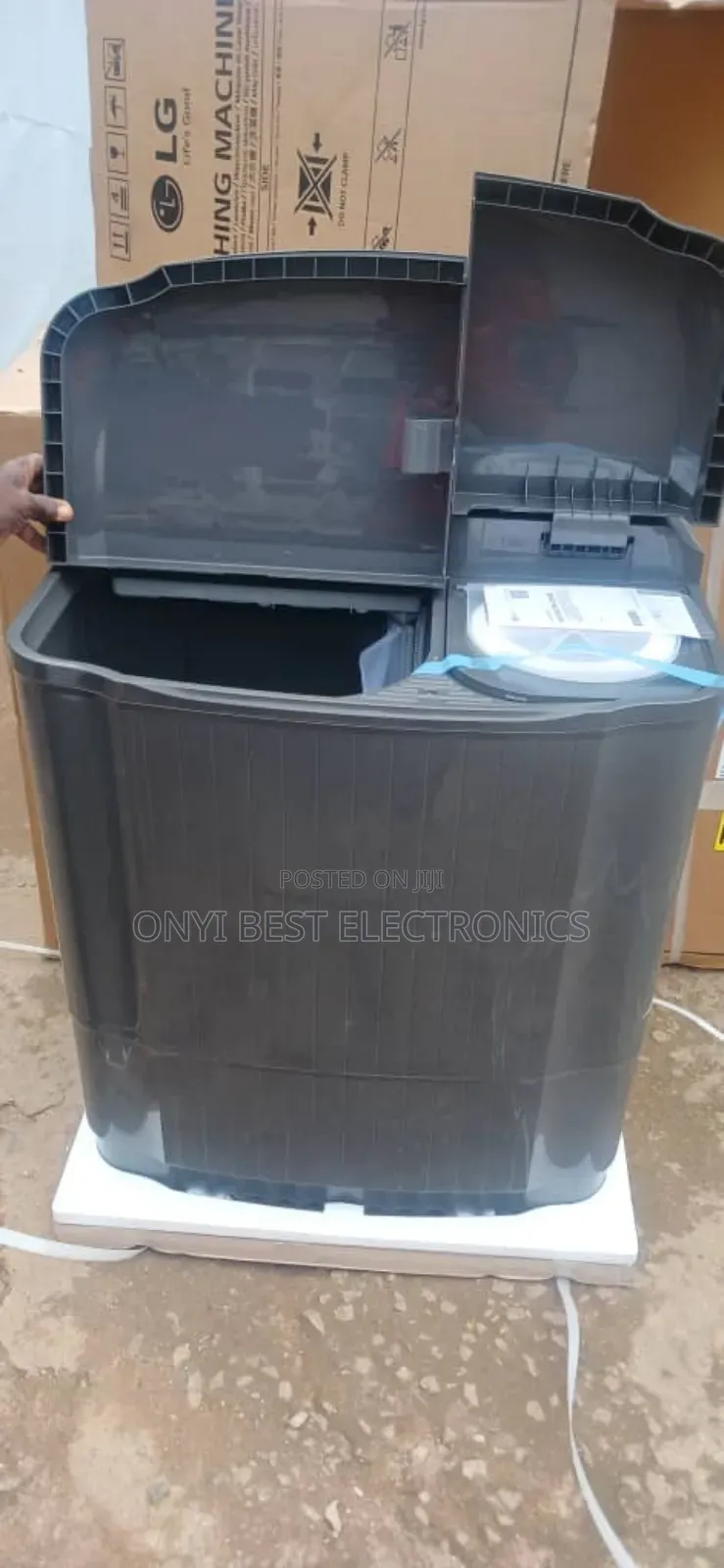 Lg 7kg Twin Tub Washing Machine Wm861