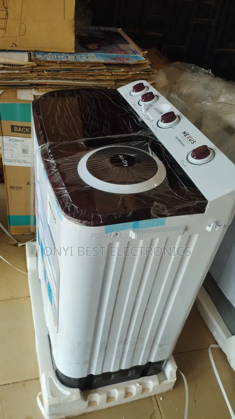 Nexus 9kg Twin Tub Washing Machine Wm-9sak