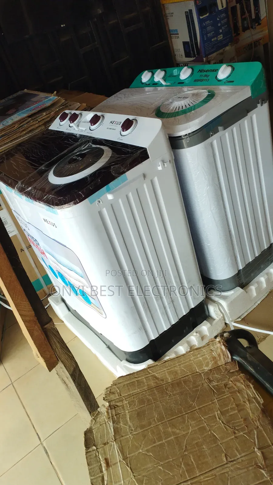 Nexus 9kg Twin Tub Washing Machine Wm-9sak