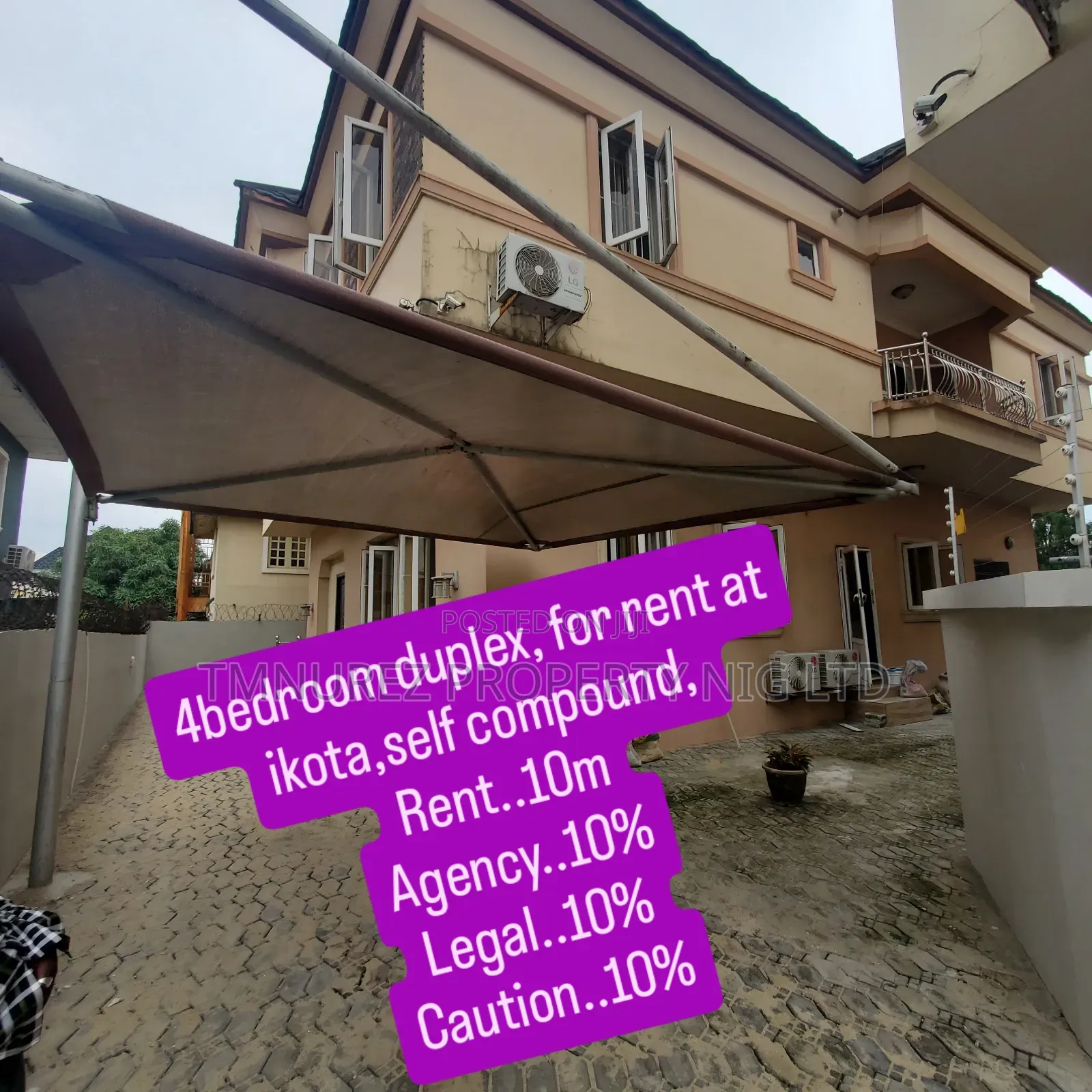 5bdrm Duplex in Ikota Villa Estate for rent