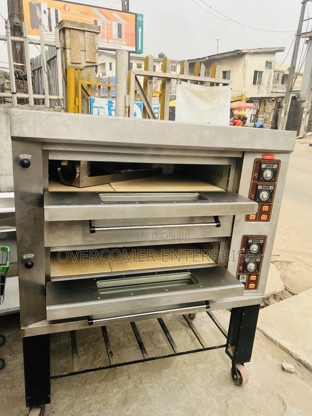 Industrial Gas Oven 4 Trays