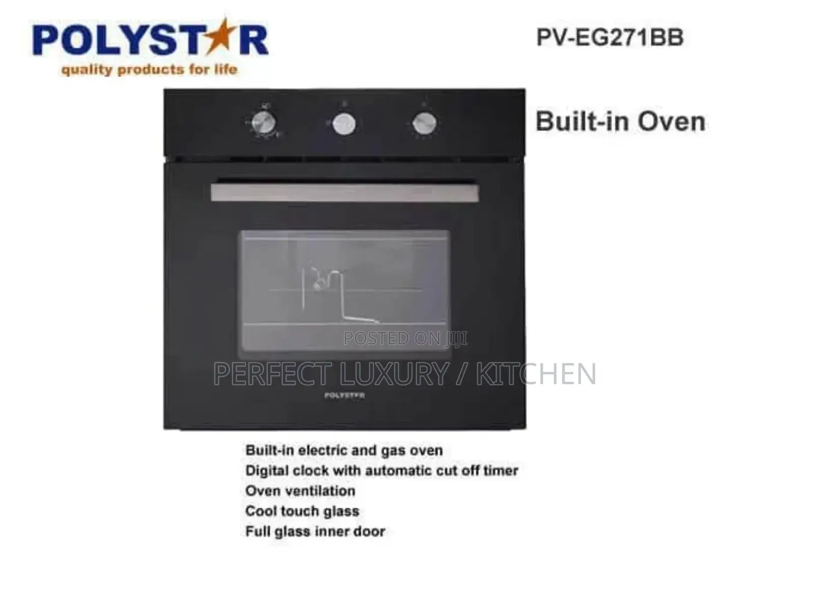 Poly Star Electric and Gas Oven