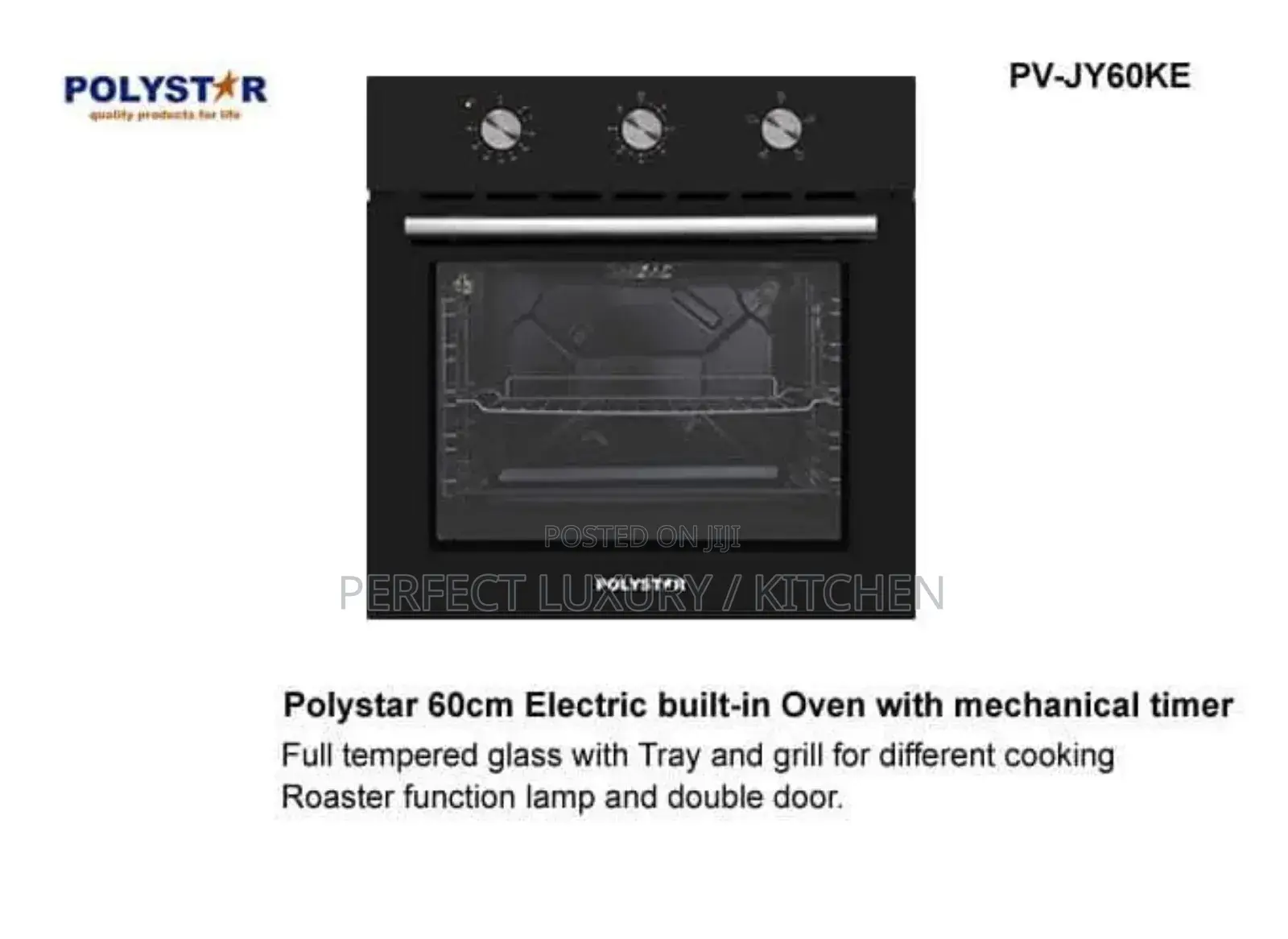 Poly Star Electric and Gas Oven