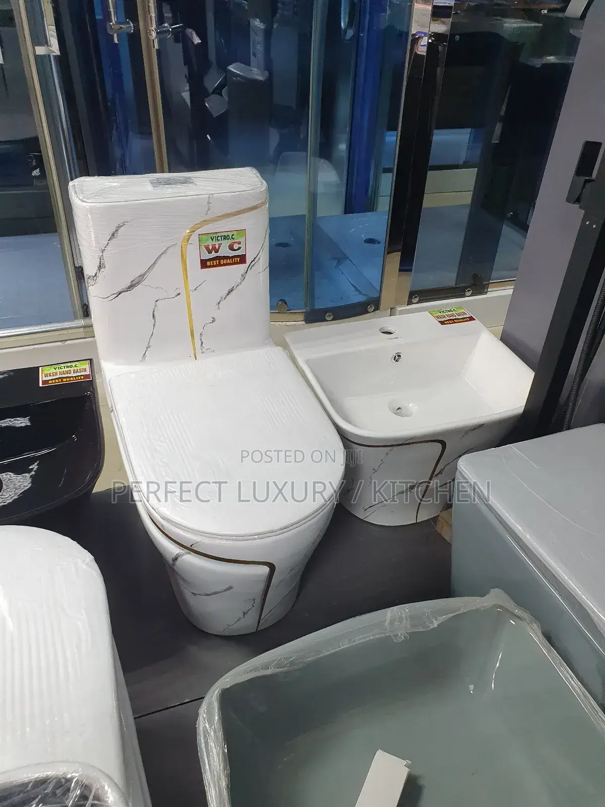 White Luxury Water Closet