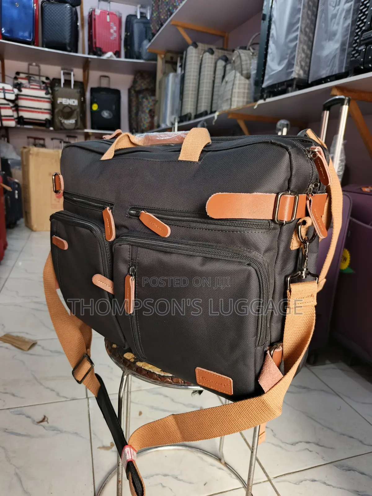 Touch of Leather Coolbell Back and Sides