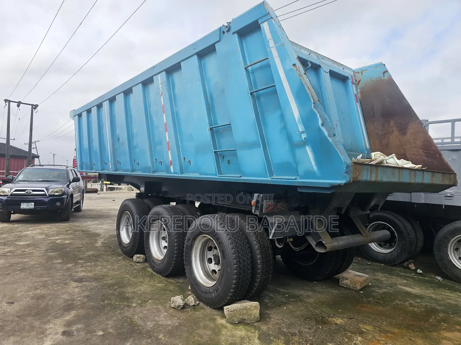 60ton Uesd Tipper Basket