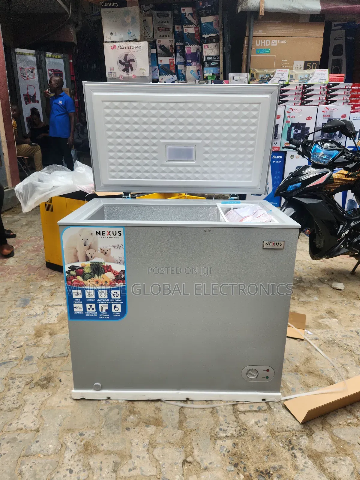 200ltrs Nexus Chest Freezer Fast Freeze.