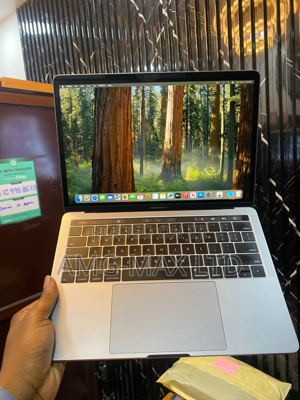 Laptop Apple MacBook Pro 2019 16GB Intel Core i7 SSD 512GB