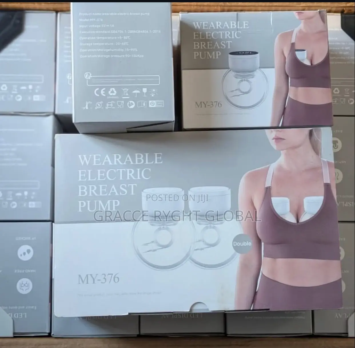 Double Wearable Breast Pump