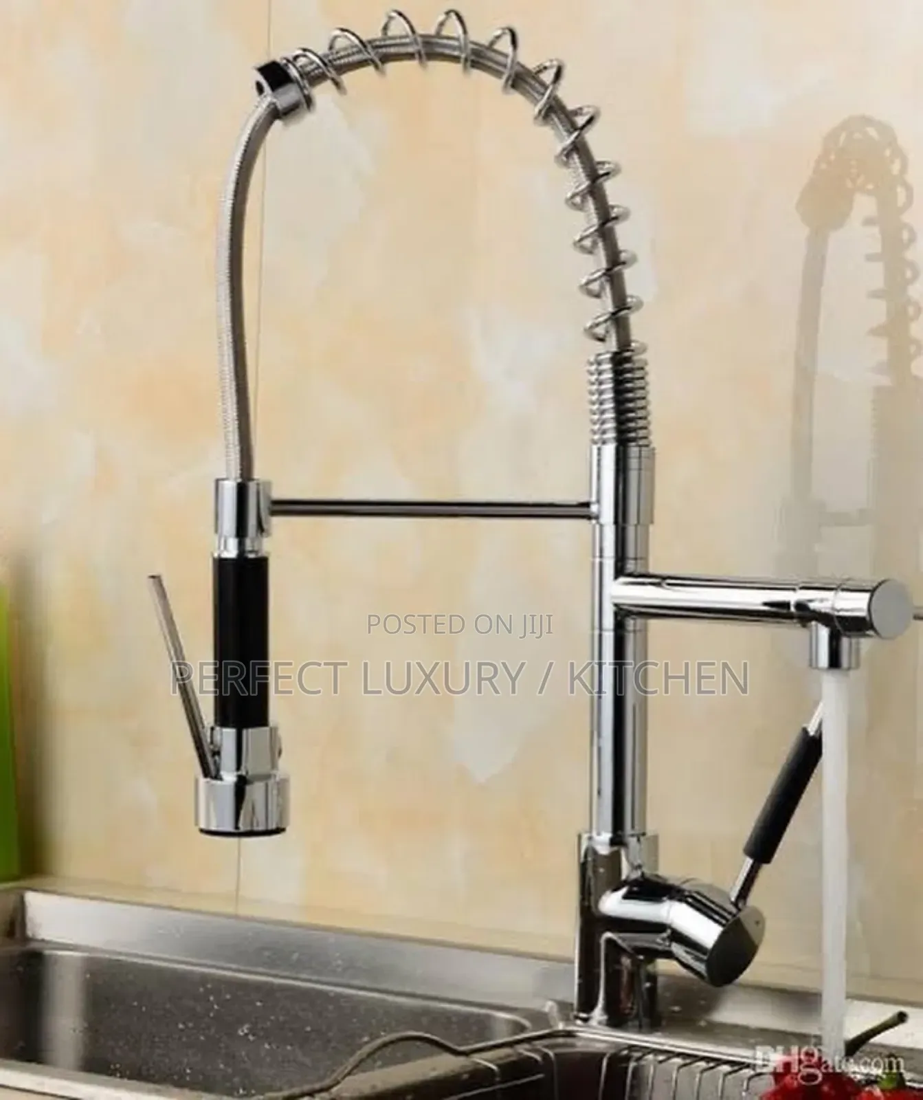 Heavy Guage Double Kitchen Sink Faucet