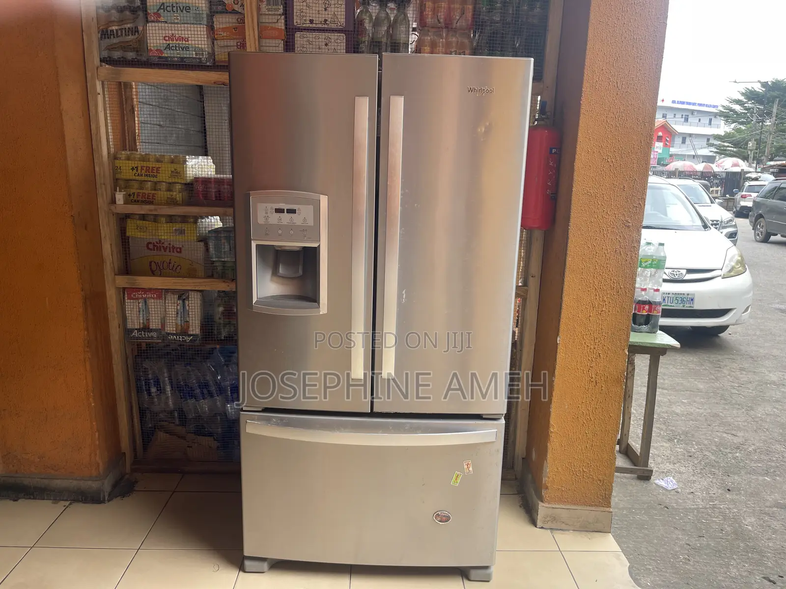 Canada Used Double Door Refrigerator