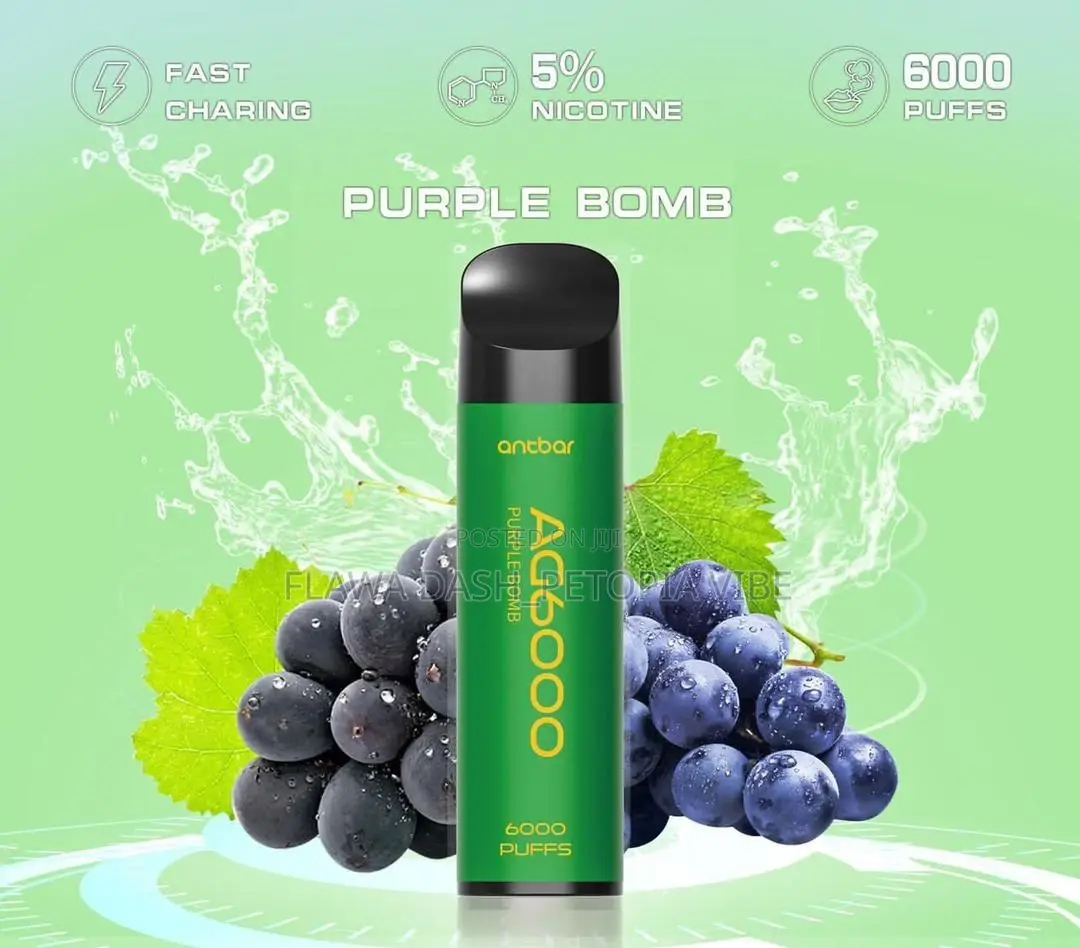 6000 Puffs Rechargeable Disposable Vape Antbar Device