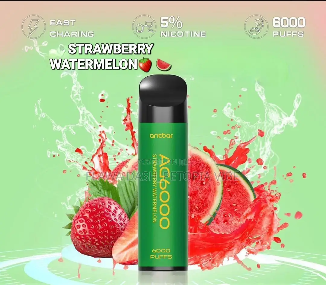 6000 Puffs Rechargeable Disposable Vape Antbar Device