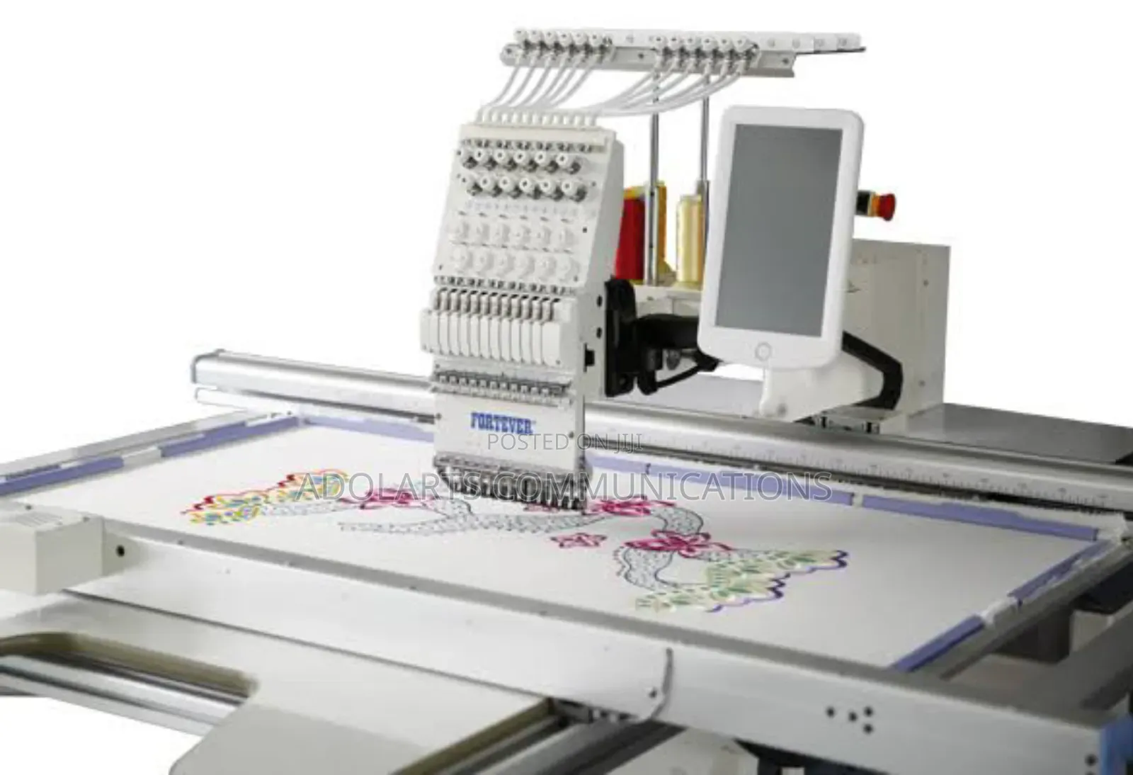500x1200 Single Head Embroidery Monogram Machine for Agbada