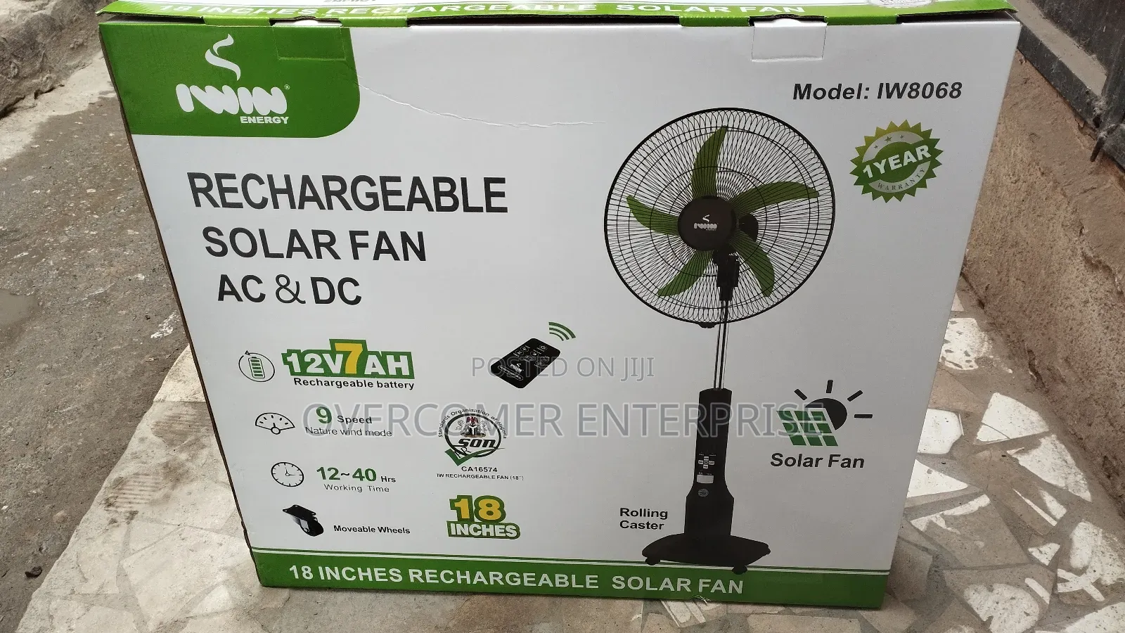 Solar Fan 18inches