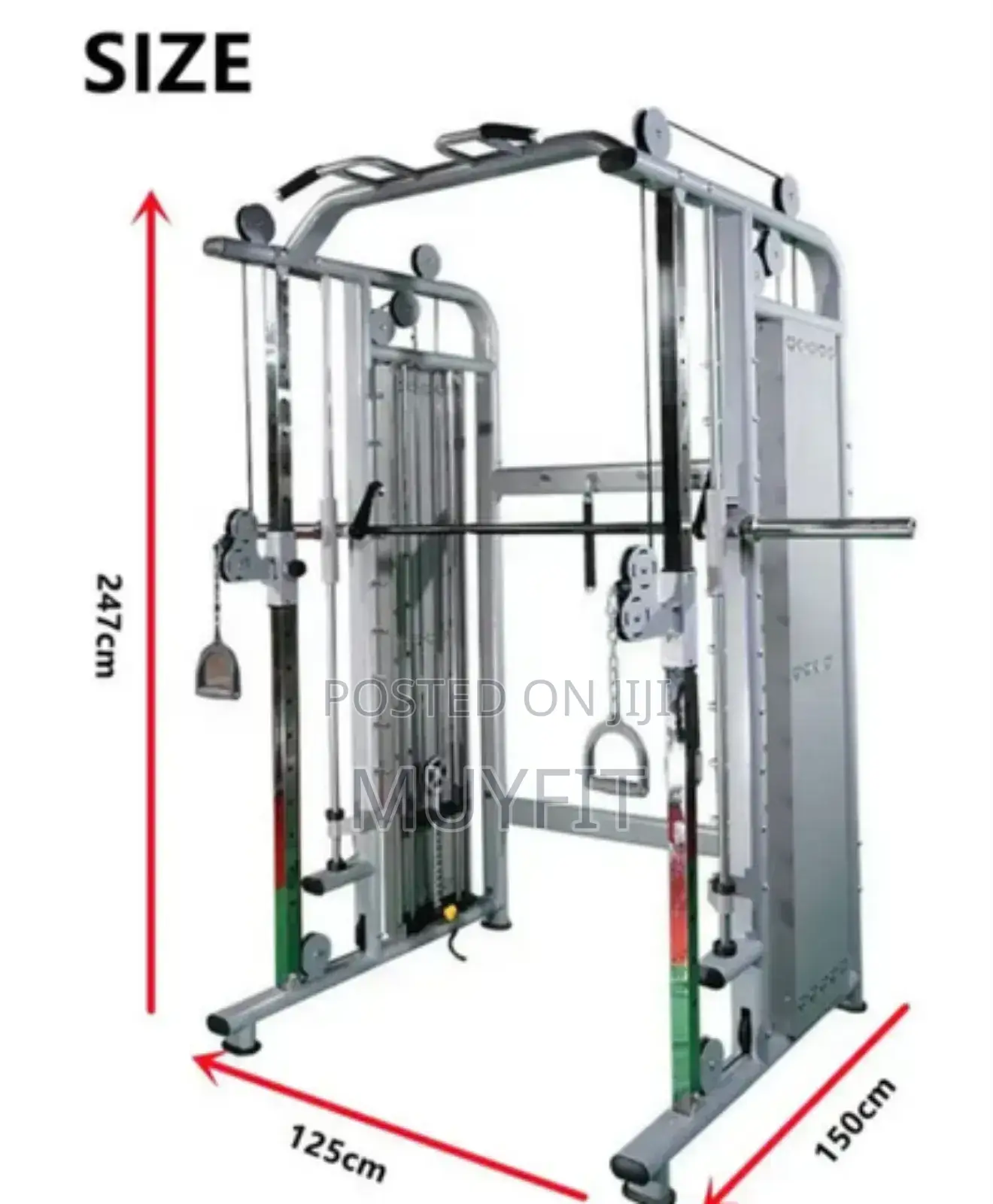 Multi-Functional Machine + Cable Crossover