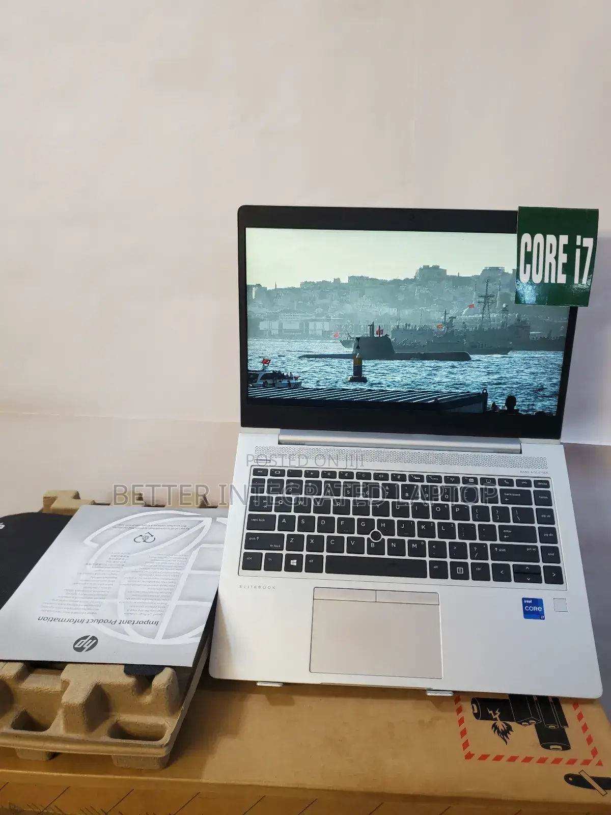 New Laptop HP EliteBook 6930P 8GB Intel Core i7 SSD 512GB