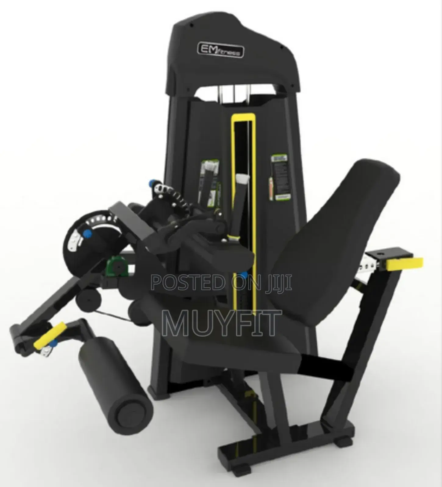 Commercial Seated Leg Extension + Prone Leg Curl Machine