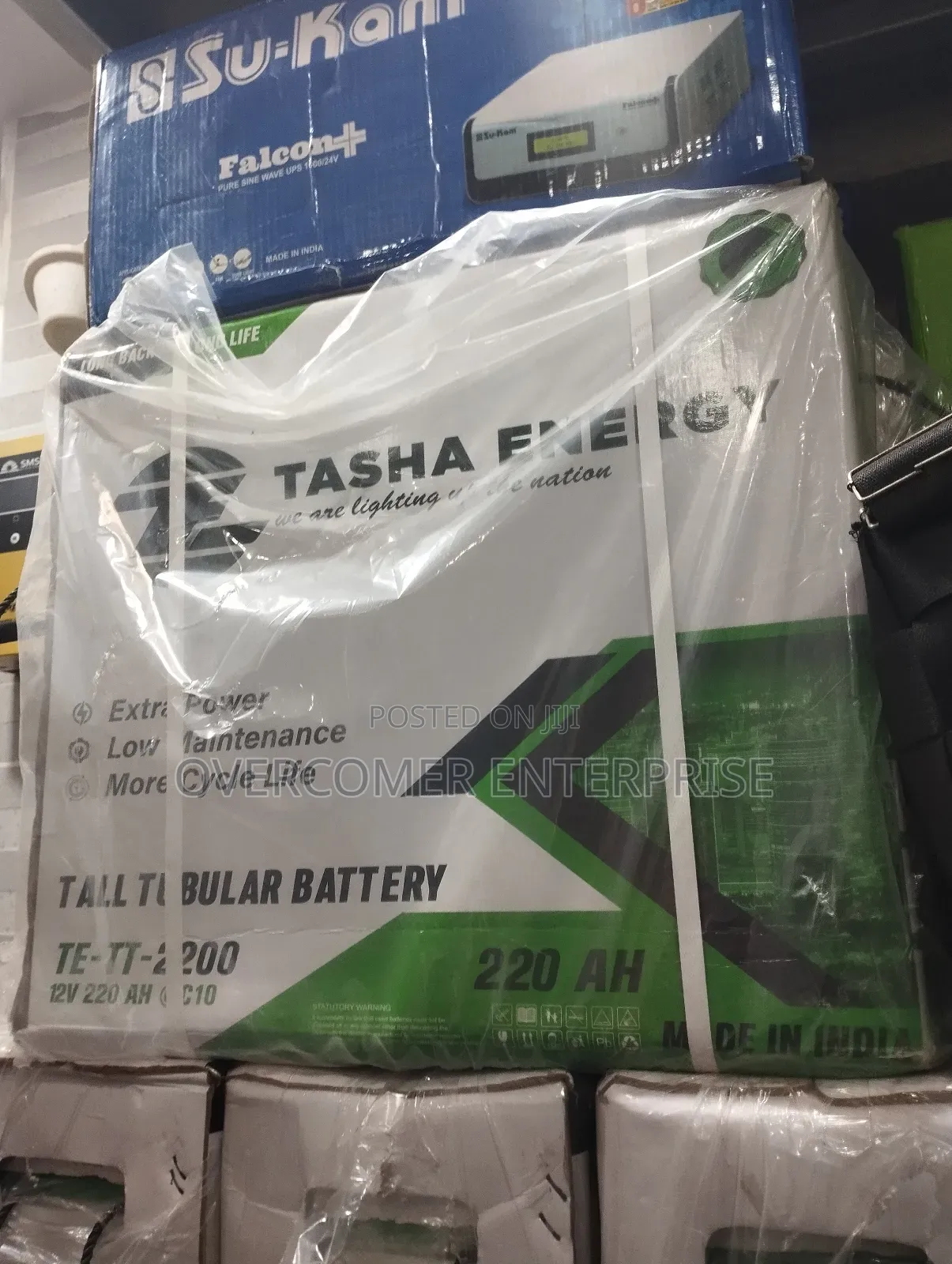 220ah 12v Tall Tubular Battery