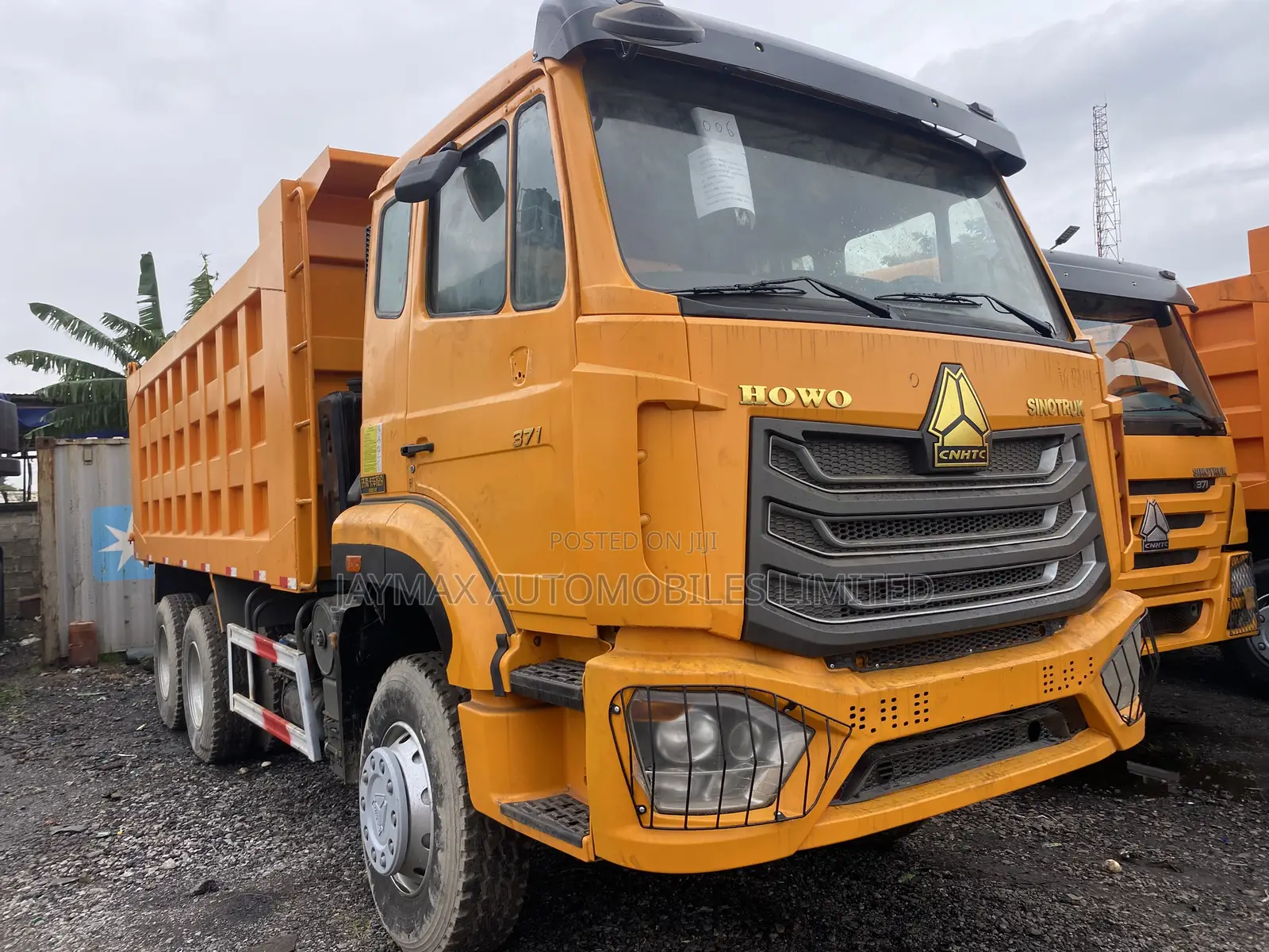 2020 Model Howo Tipper , Yellow
