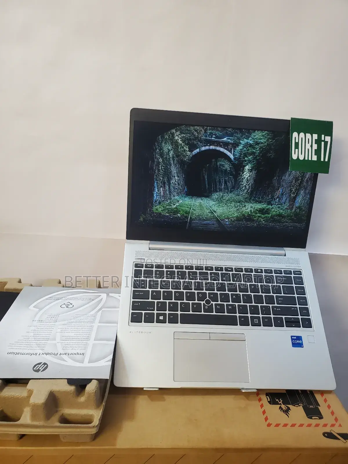 New Laptop HP EliteBook 720 G1 8GB Intel Core i7 SSD 512GB
