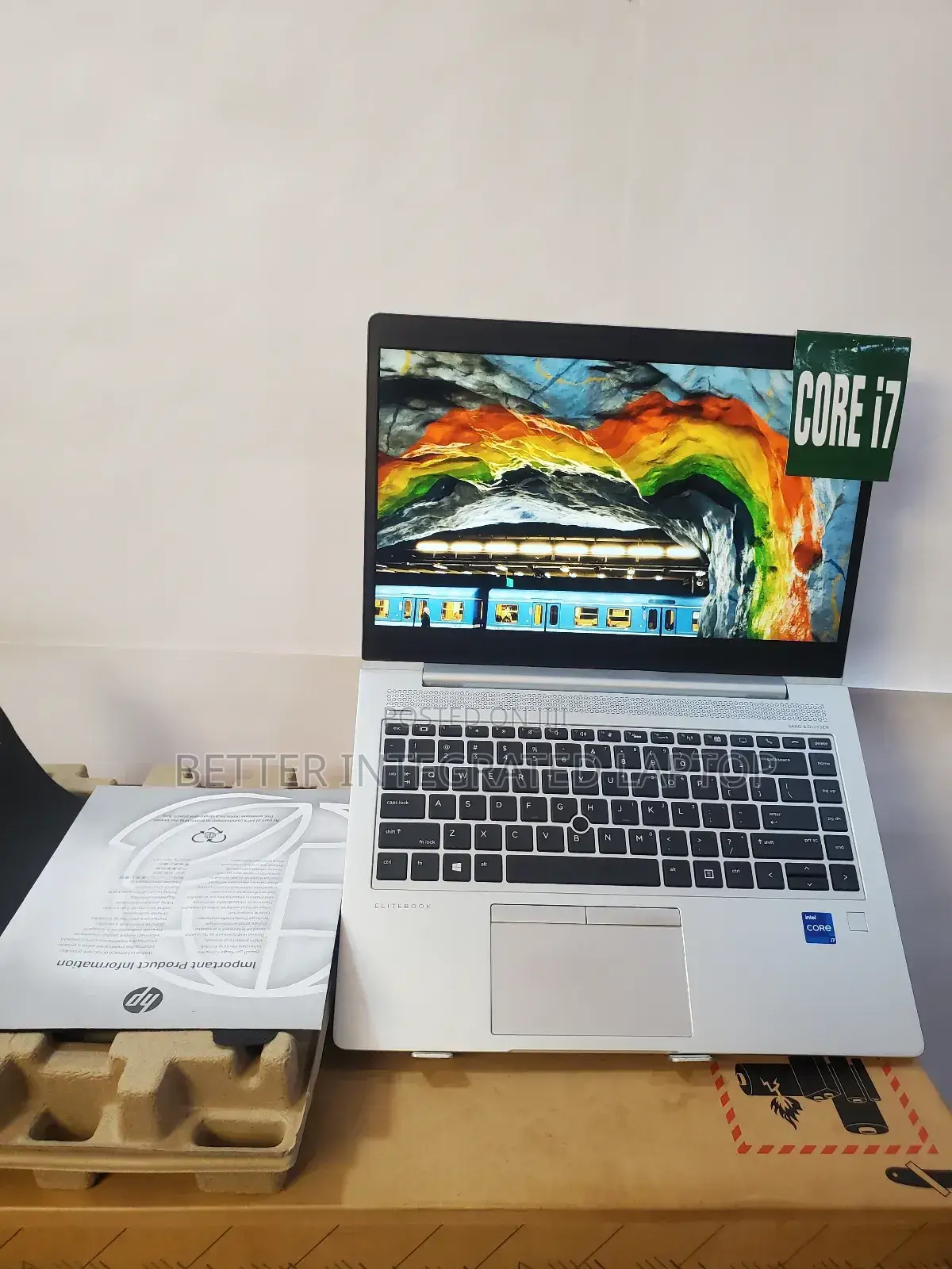 New Laptop HP EliteBook 720 G1 12GB Intel Core i7 SSD 512GB