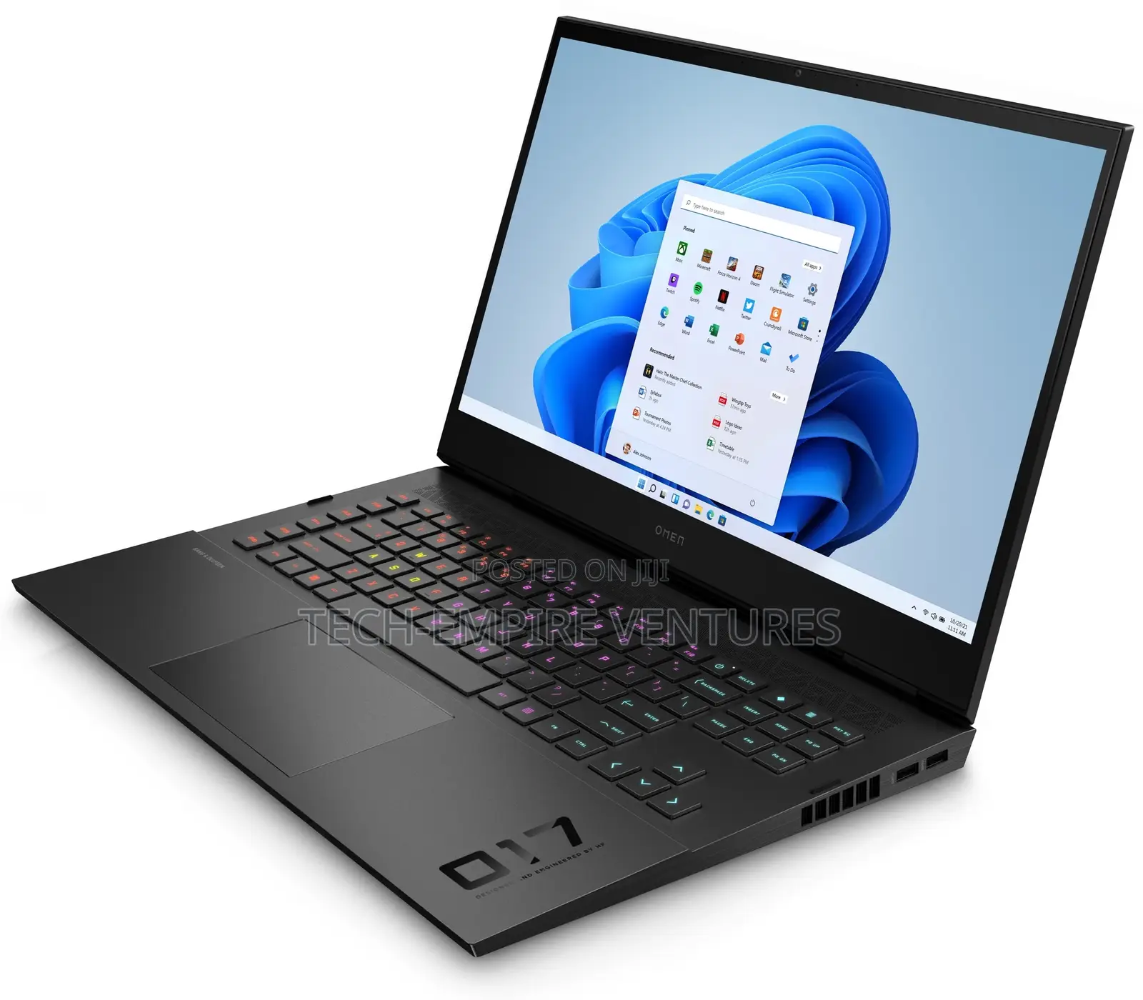 New Laptop HP Omen 17 16GB Intel Core I7 SSD 1T